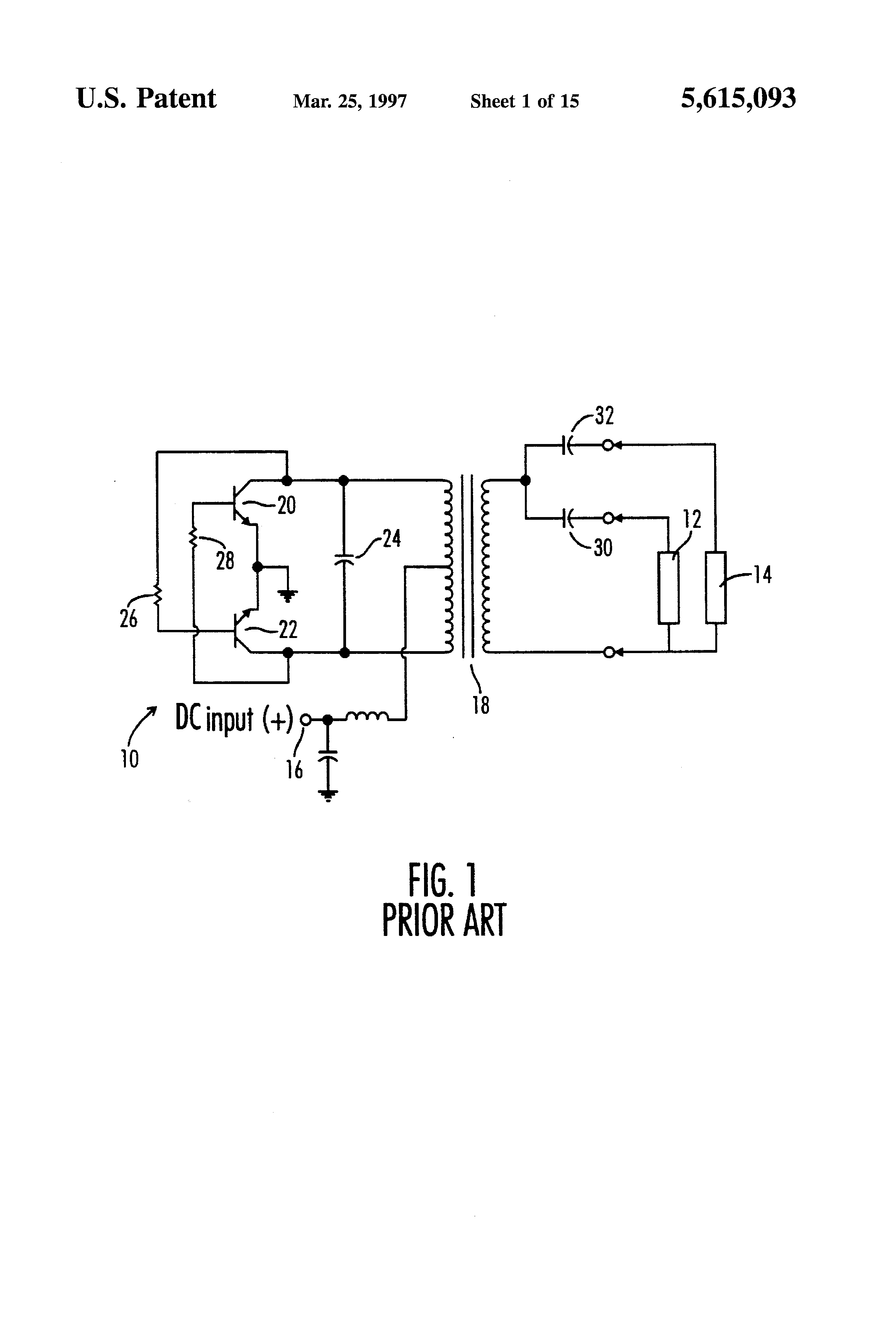 worksheet Time Zone Worksheet patent us5615093 current synchronous zero voltage switching drawing