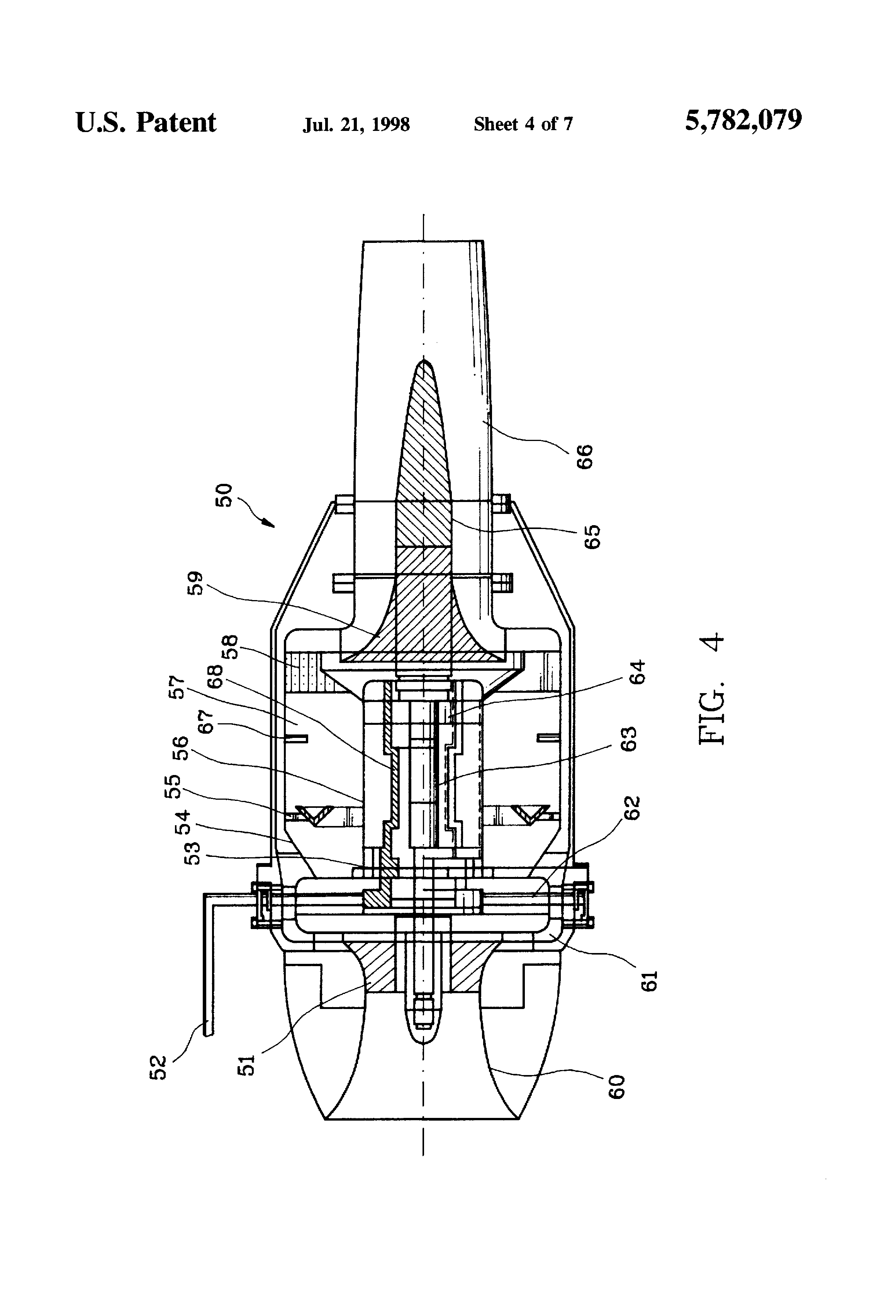 Patent US5782079 - Miniature liquid-fueled turbojet engine - Google Patents