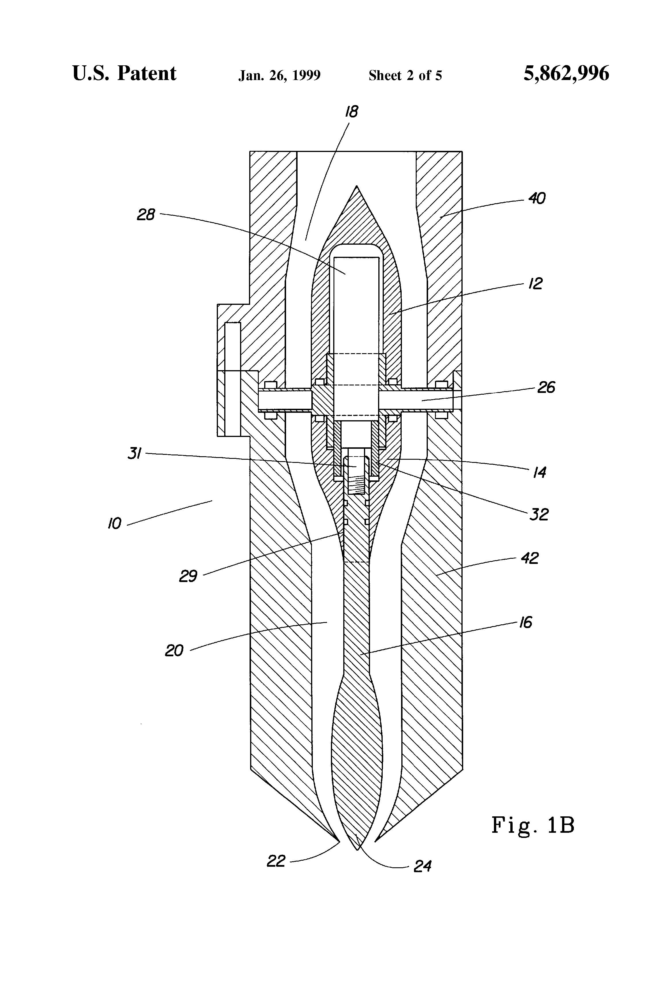 Patent US5862996 Laminar flow nozzle Google Patents Patent US5862996 Laminar flow nozzle Google Patents