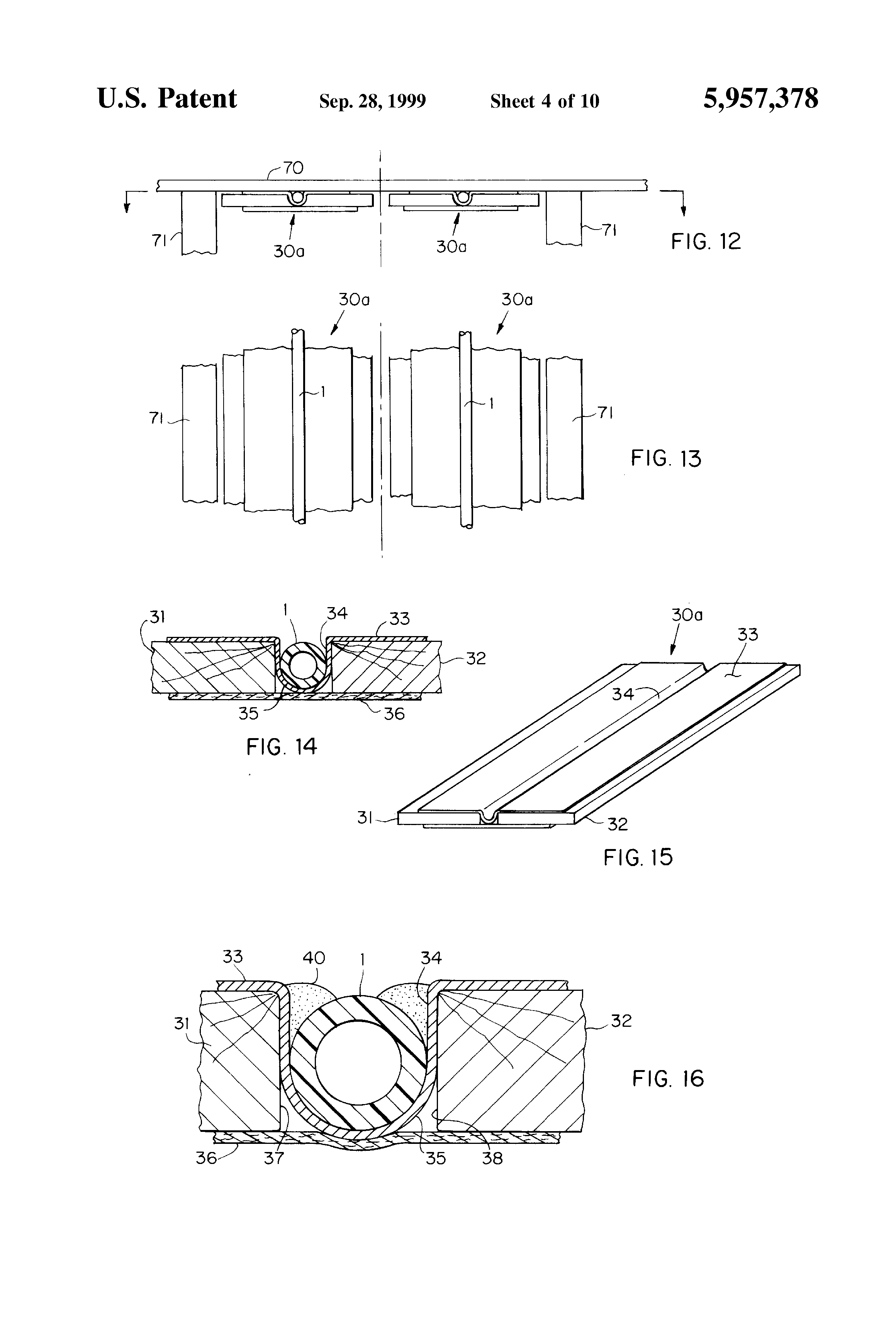Slots hydronic heating