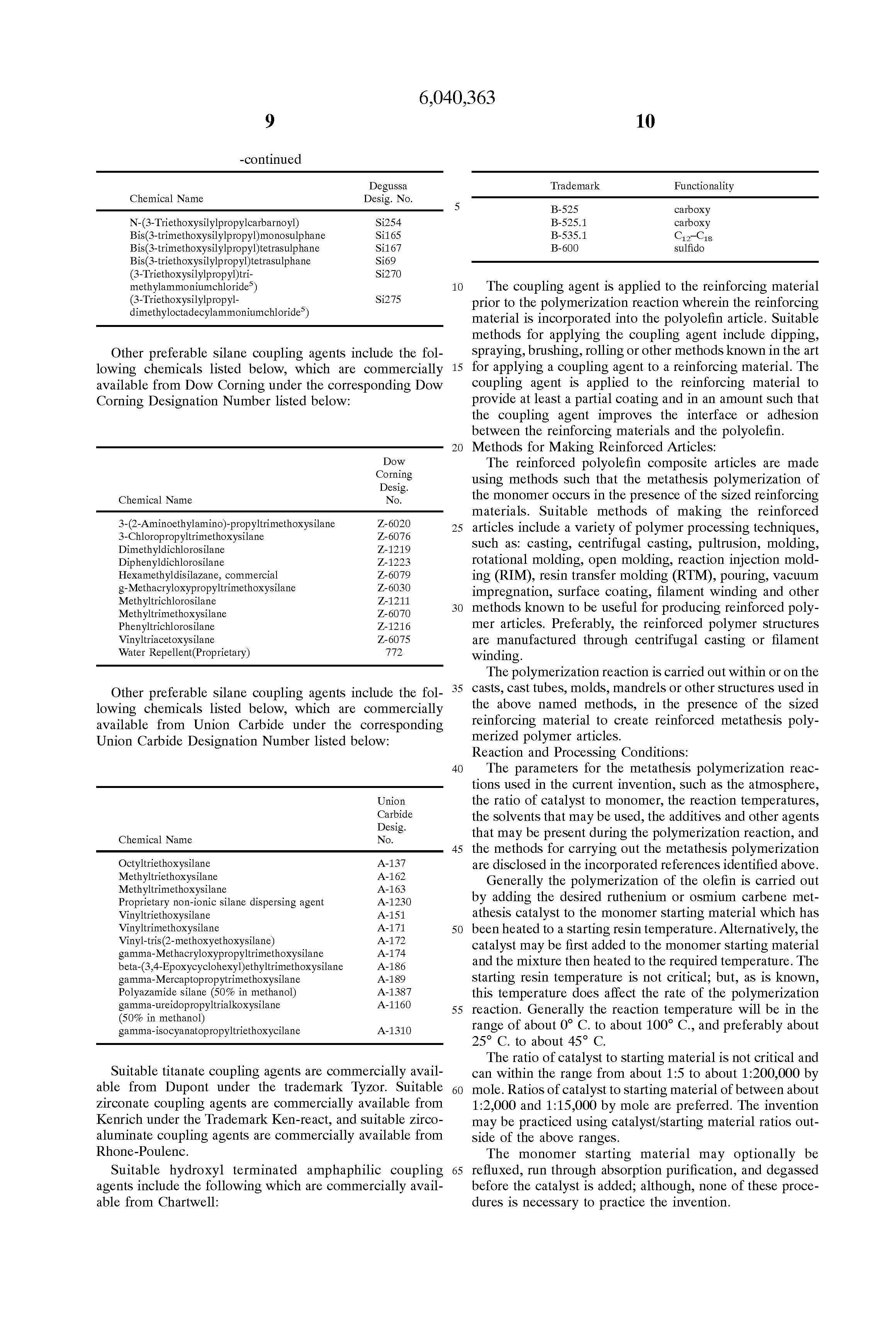 olefin metathesis polymerisation olefin metathesis polymerisation