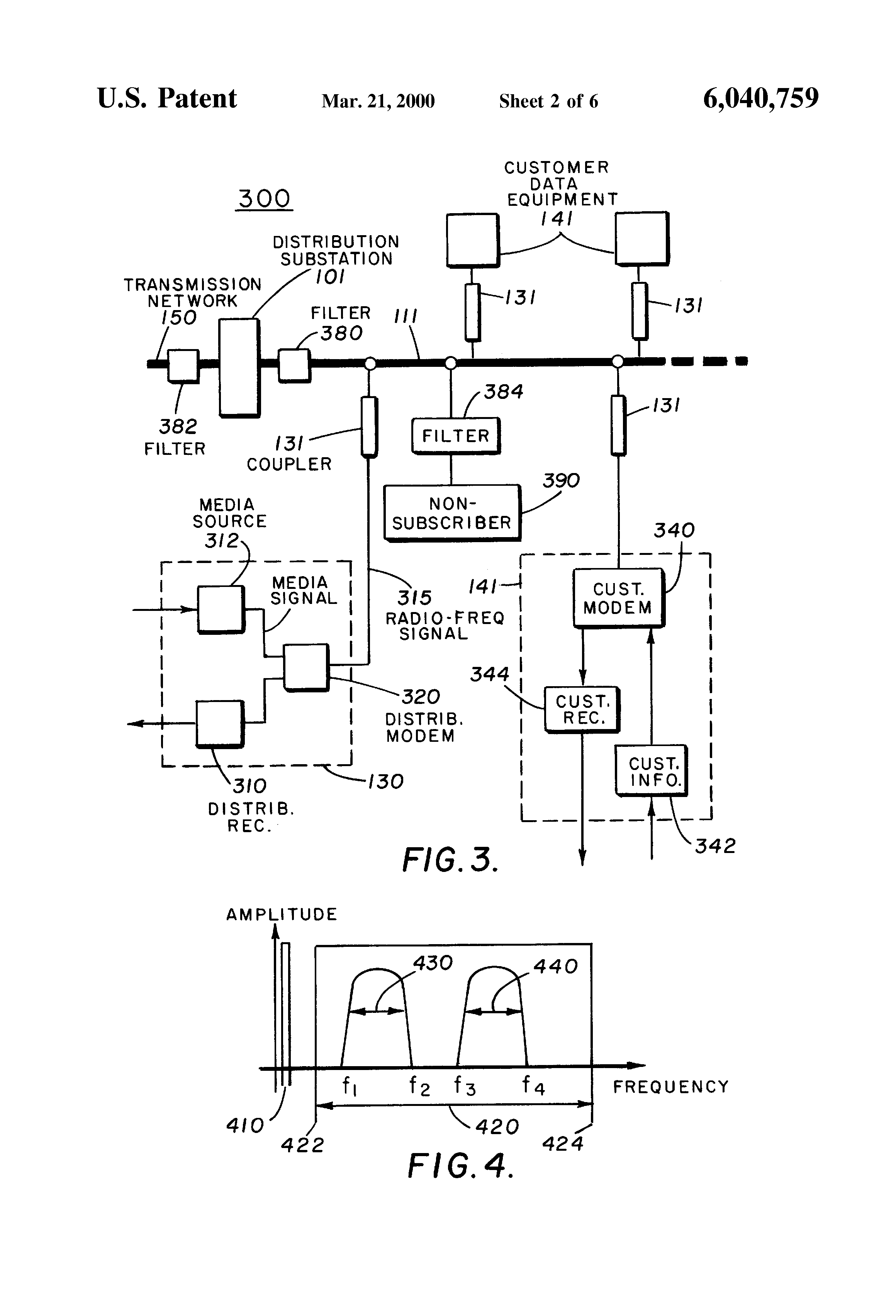 patent us6040759 communication system for providing broadband US6040759 2 patent us6040759 communication system for providing broadband,Microwave Transformer Arc Capacitor Wiring Diagram