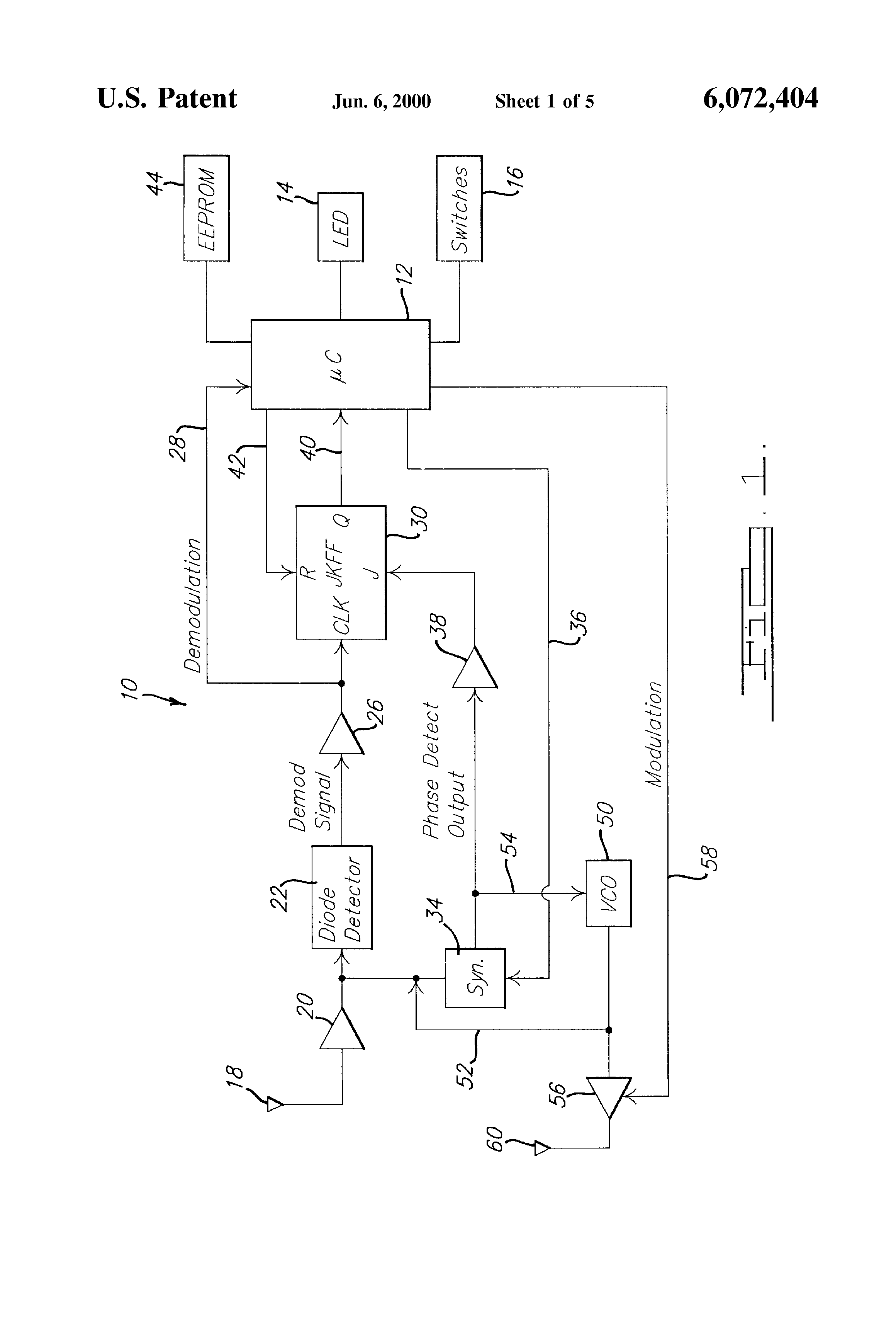 Patent US6072404 - Universal garage door opener - Google Patents Patent US6072404 - Universal garage door opener - Google Patents