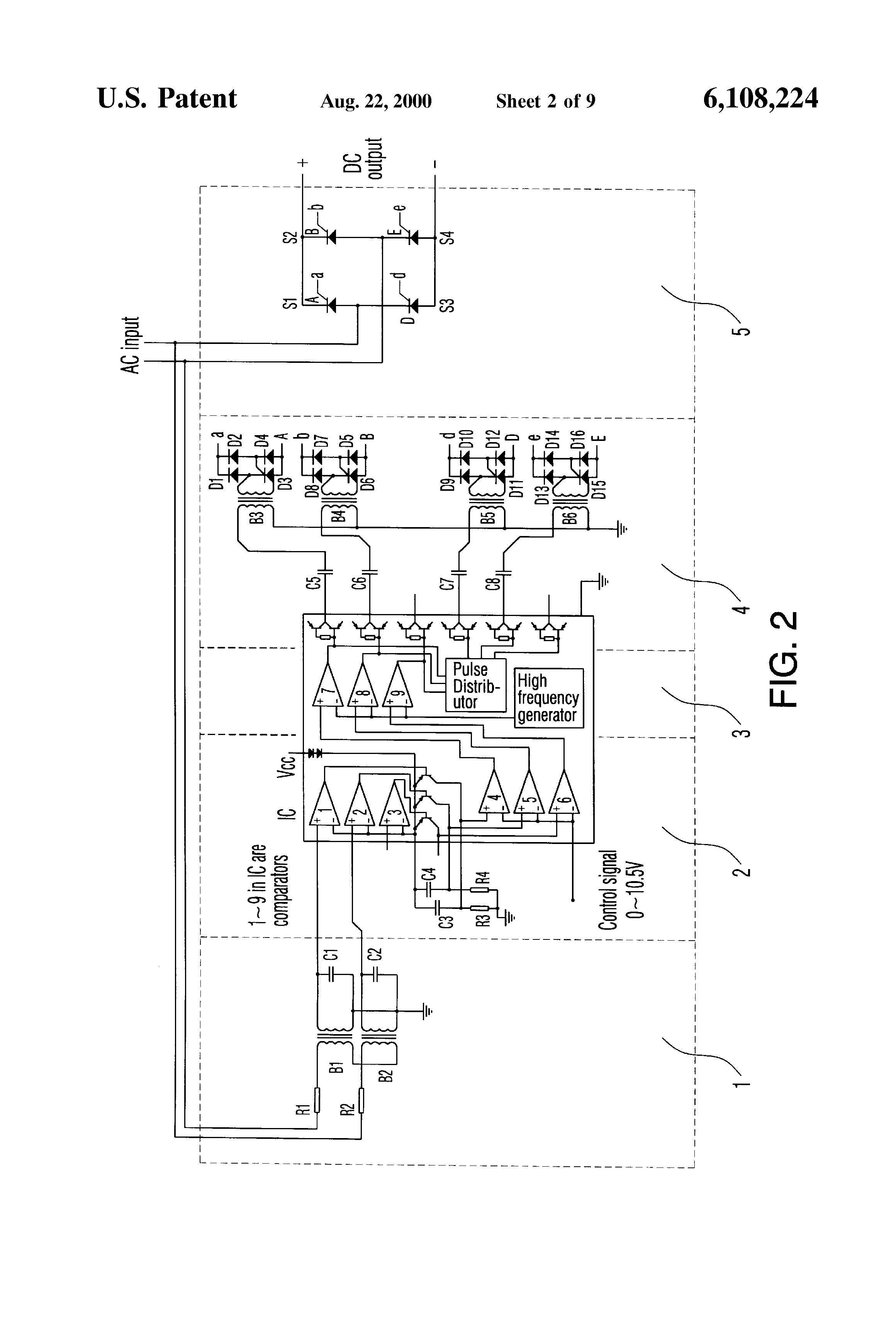 patent us6108224 phase shift triggering circuit for thyristor and