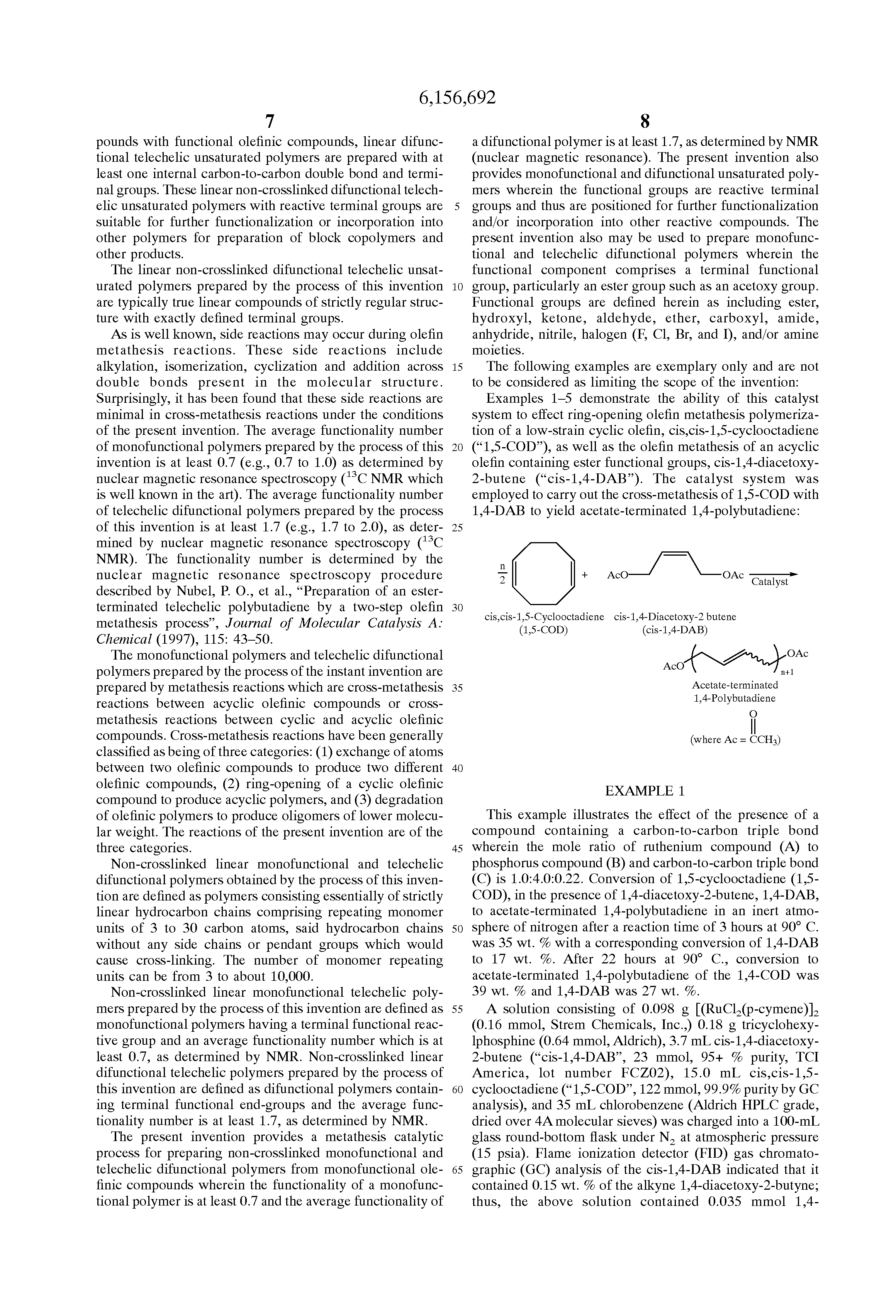 ruthenium catalysts for olefin metathesis ruthenium catalysts for olefin metathesis