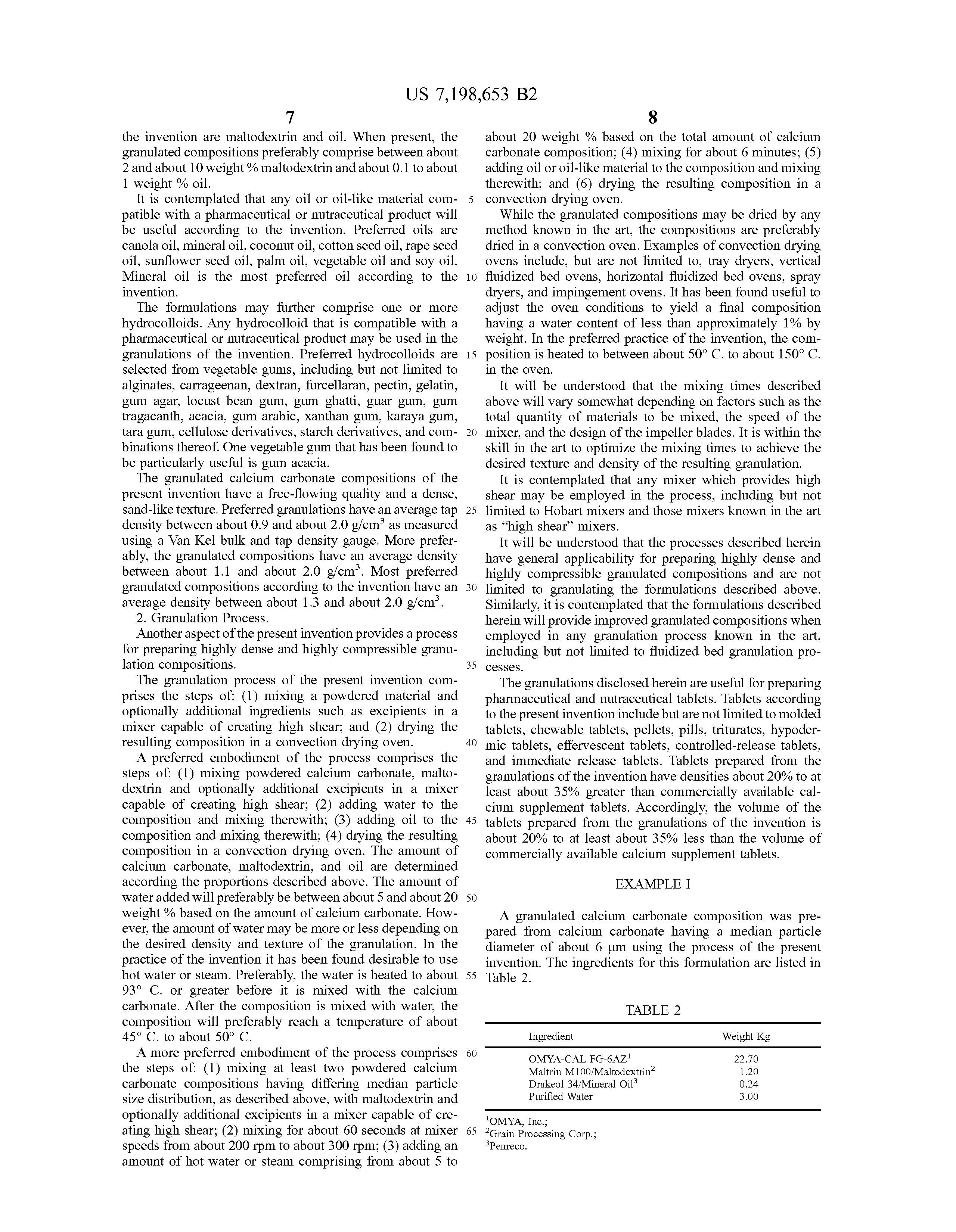 Calcium Carbonate Msds Uk