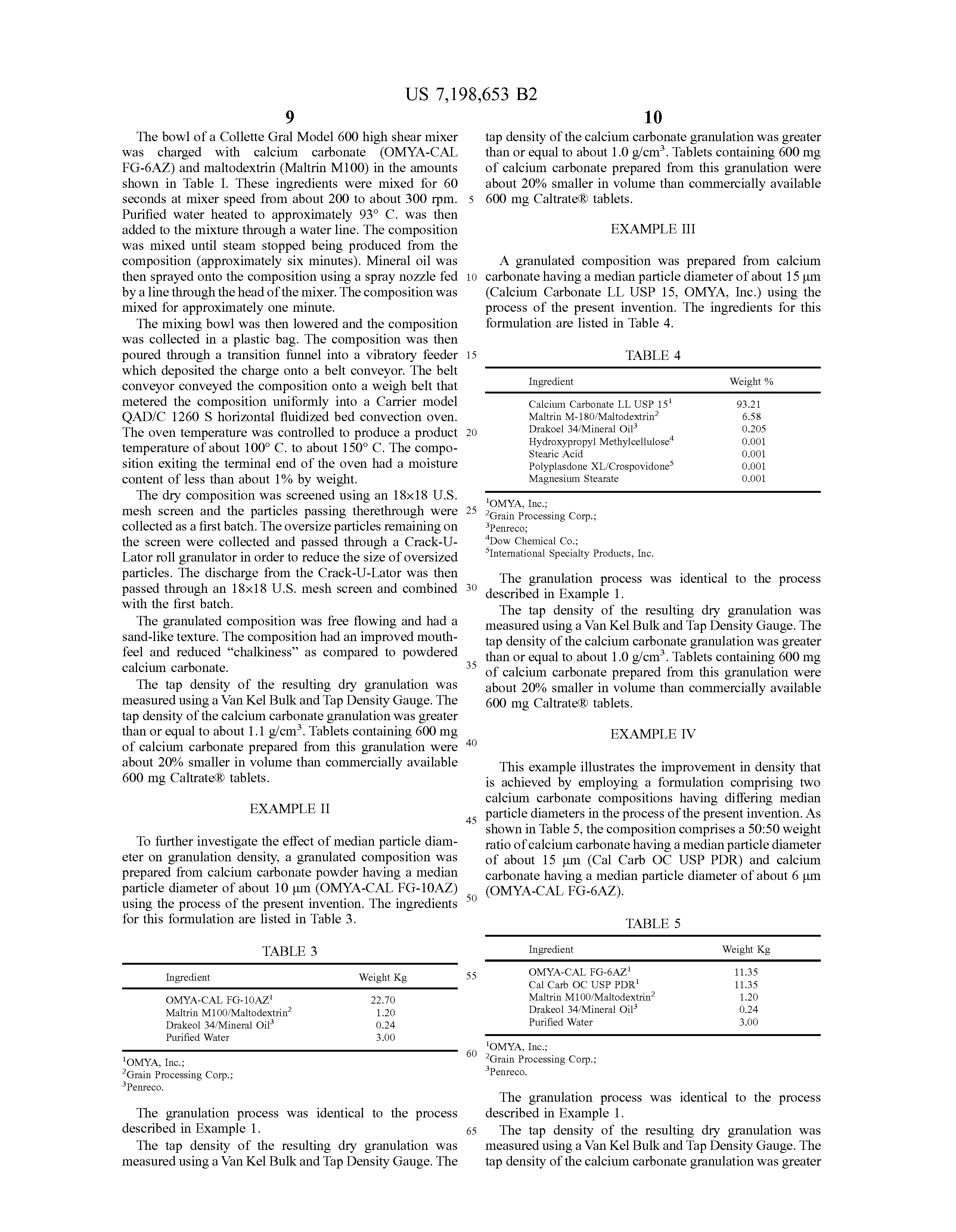 Calcium Carbonate Msds Uk