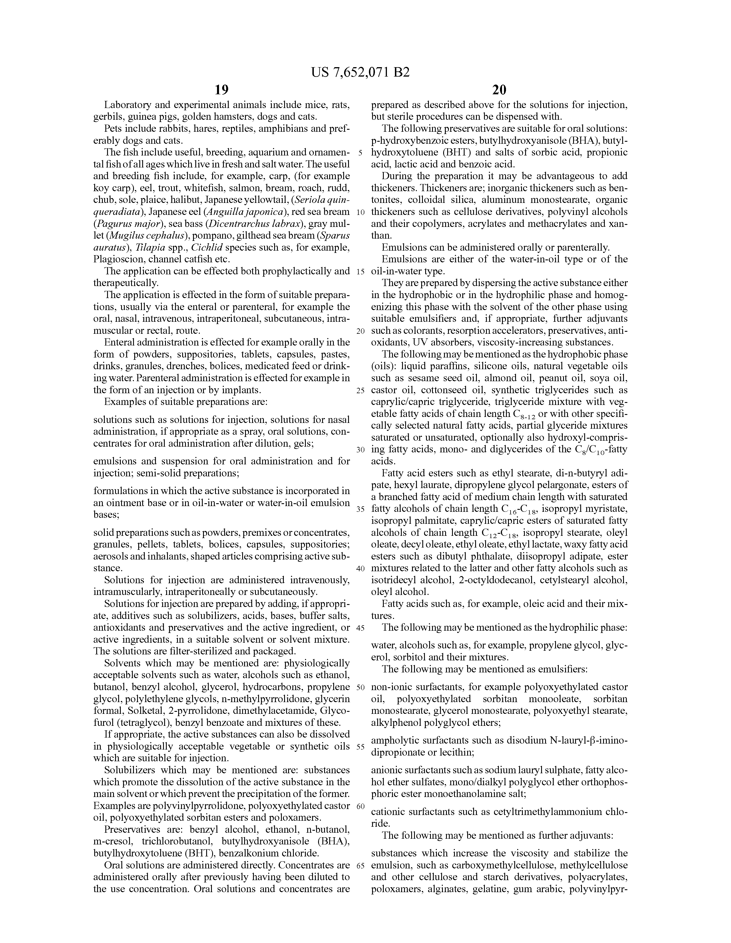 Penetration of substances into cells