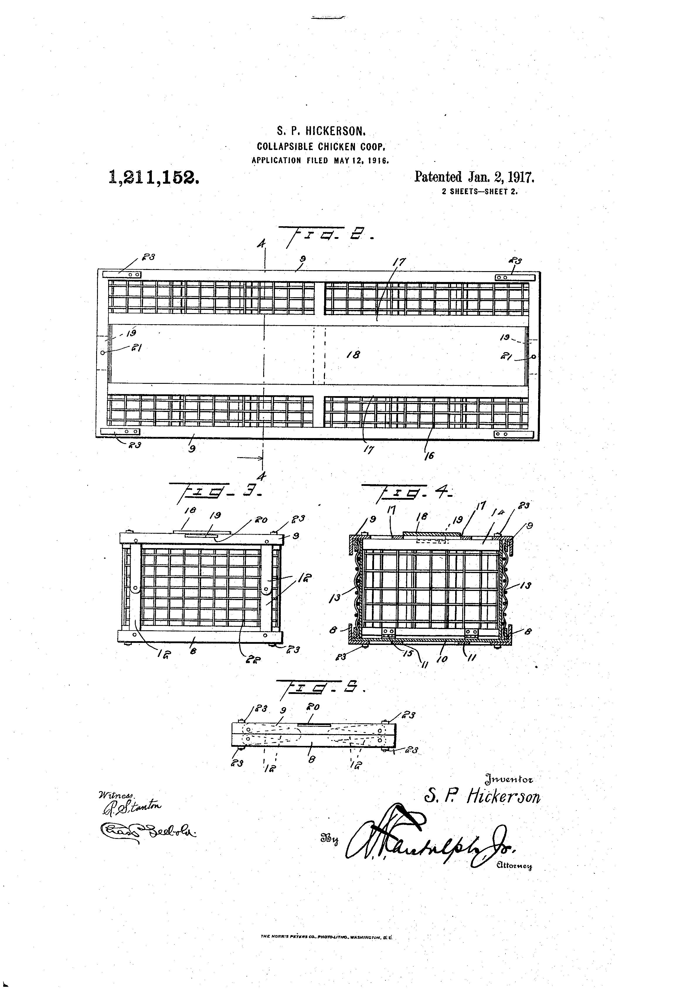 us1211152a collapsible chicken coop google patents coop drawings