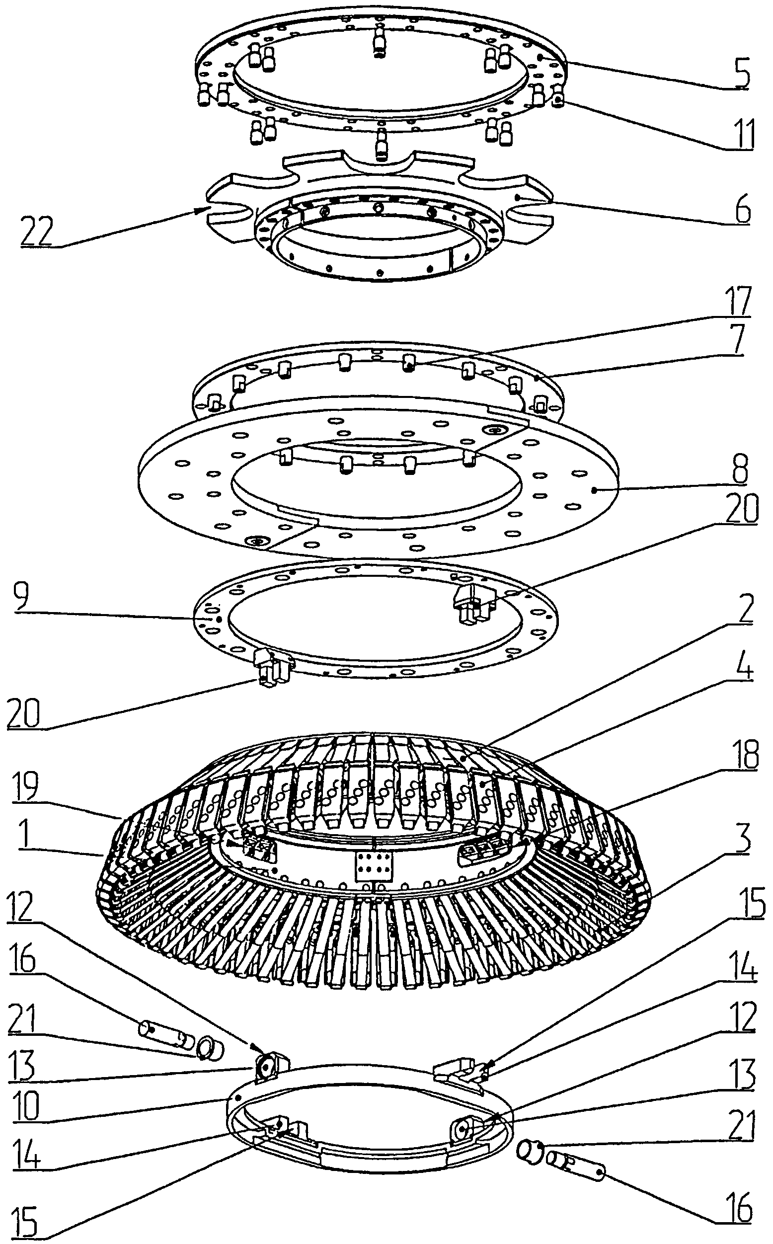 RU123961U1 - Узел подвески кольца датчиков транспортного модуля ...