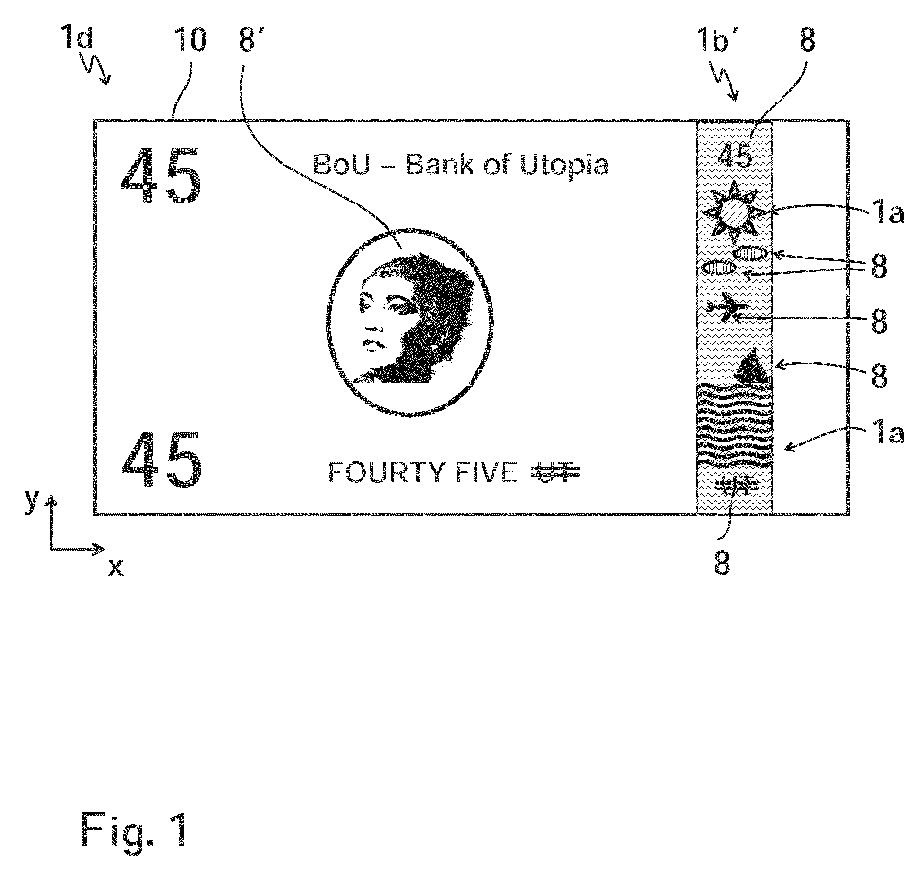 EP4434762A1 - Optically variable element, security document, method for ...