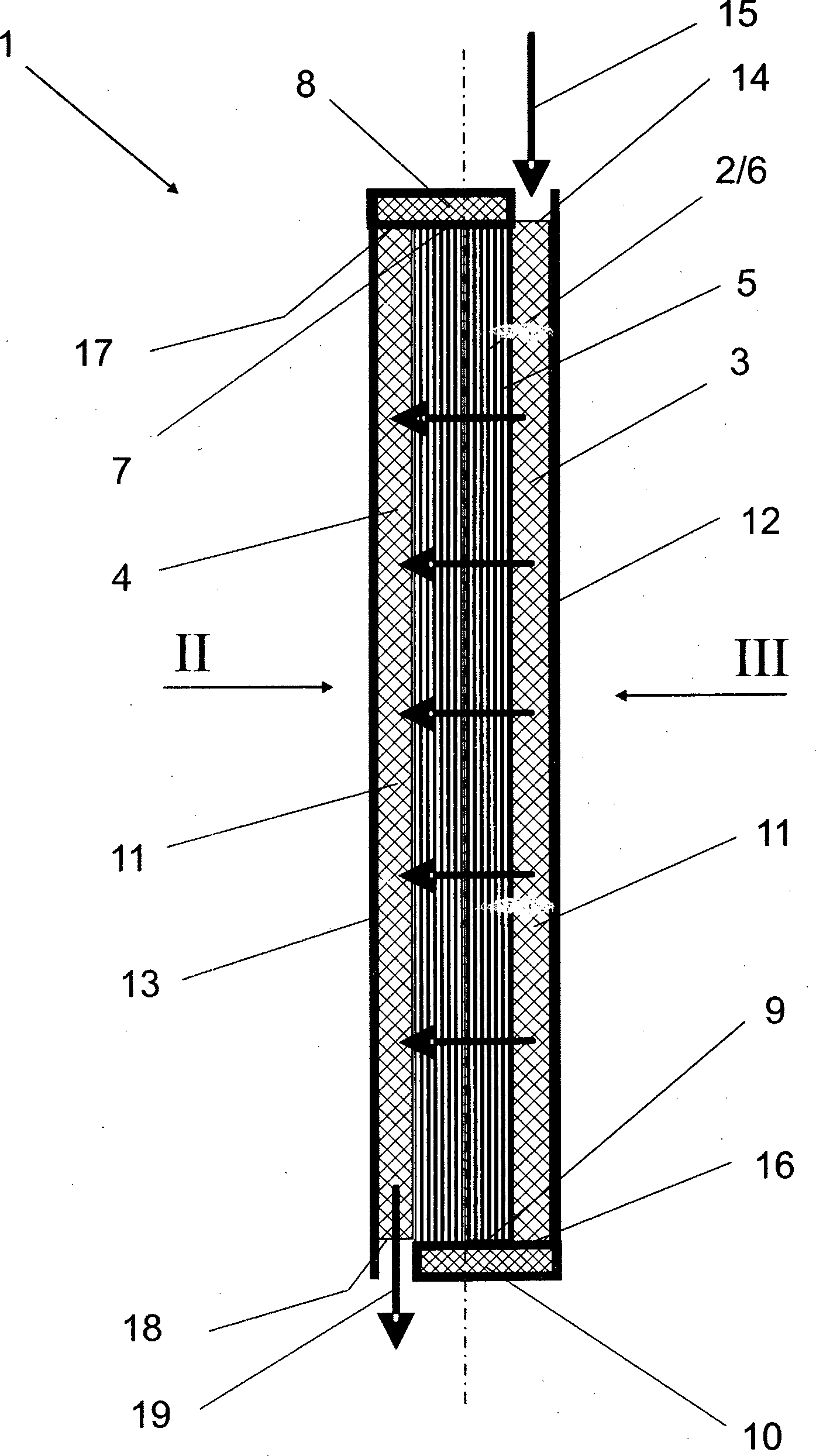 Module Filter Drawing DE102008020478B4 - Filter module and filter unit - Google Patents