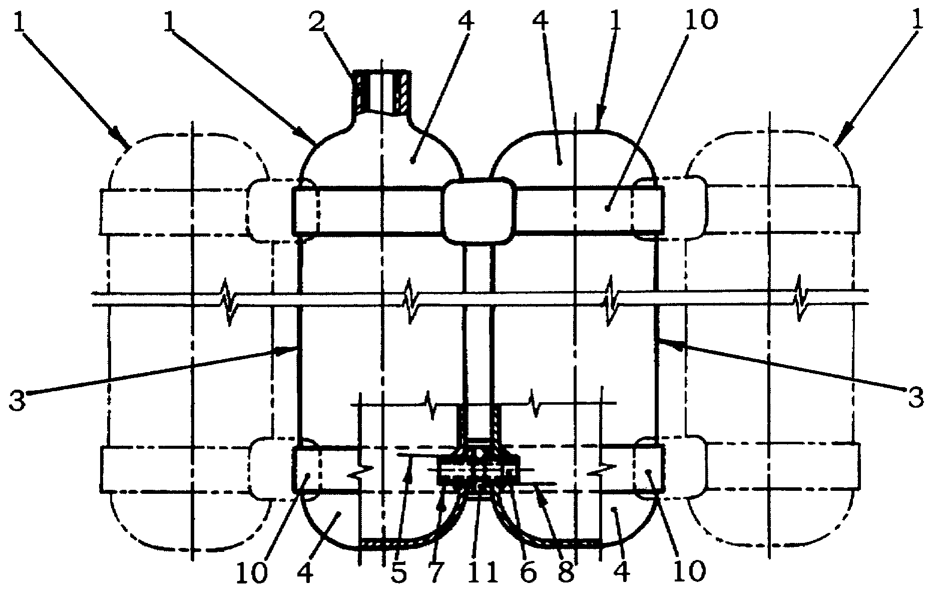 Схема включения сосуда. Конструкция сосуда работающего под давлением. Схема толщинометрии сосудов работающих под давлением. Схема включения сосуда работающего под давлением. Чертеж сосуда работающего под давлением