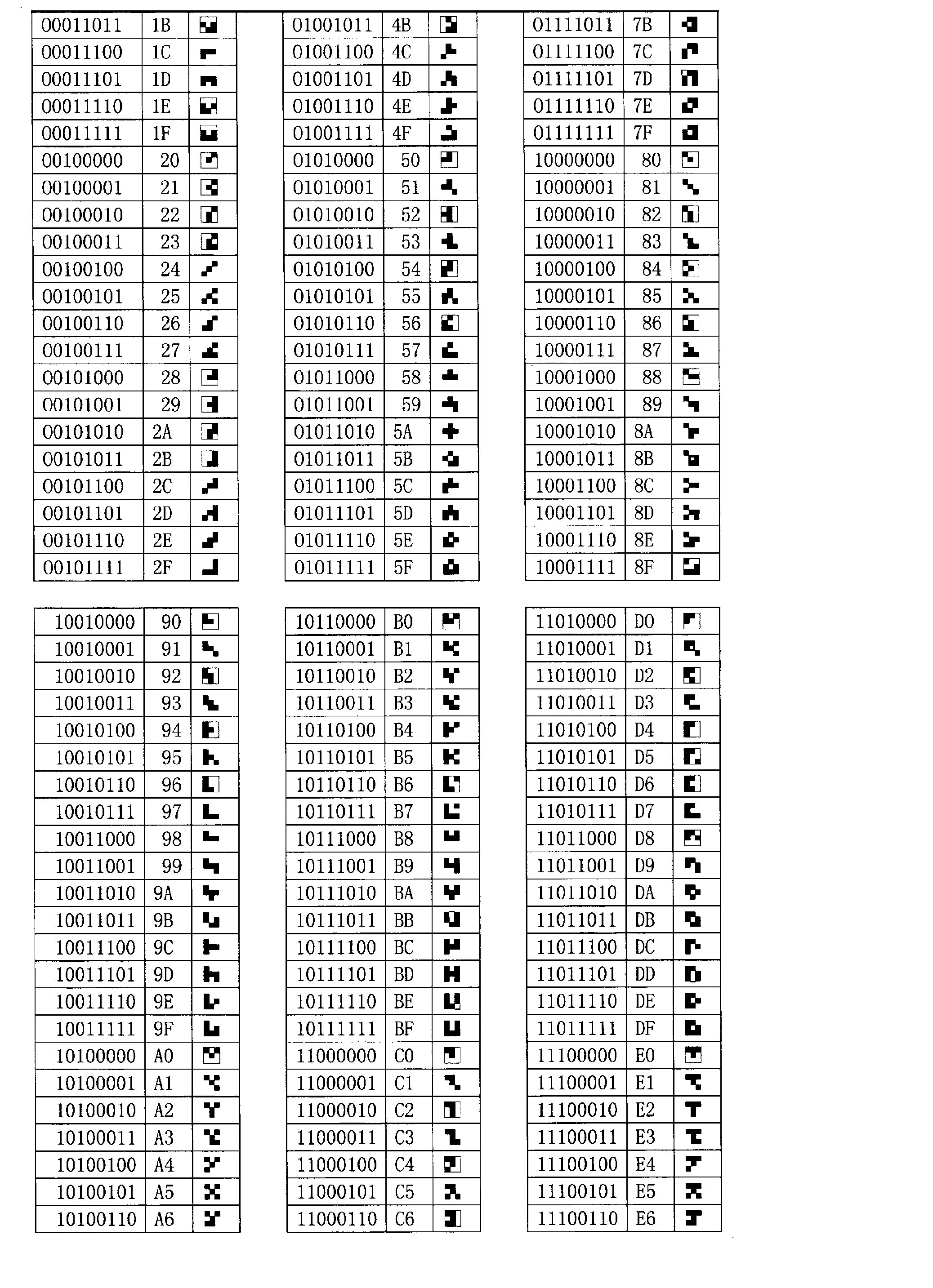 cn102142076a dragon ball alphabetic writing as well as application
