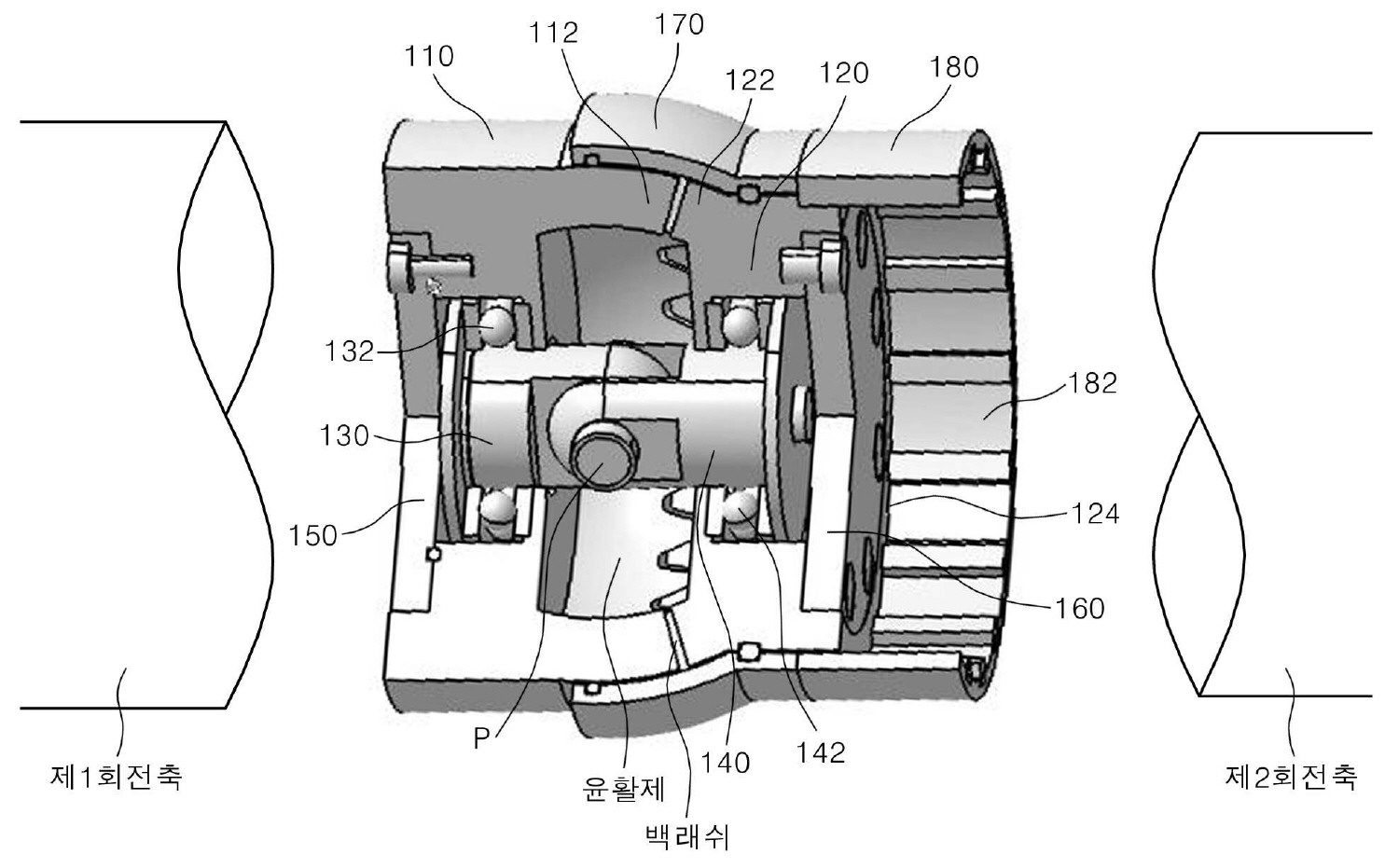 KR20110021466A - 베벨기어를 이용한 기어커플링 - Google Patents