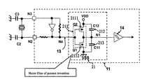 US20050024130A1 - Noise filter for an integrated circuit - Google