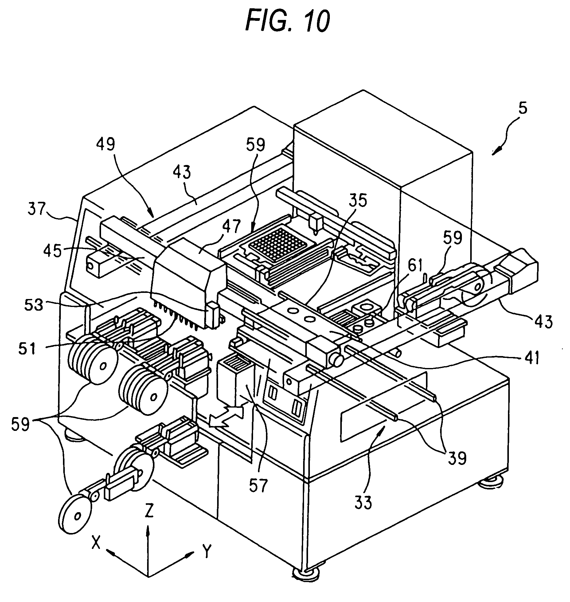 EP1548396A1 - Illumination device, recognizing device with the