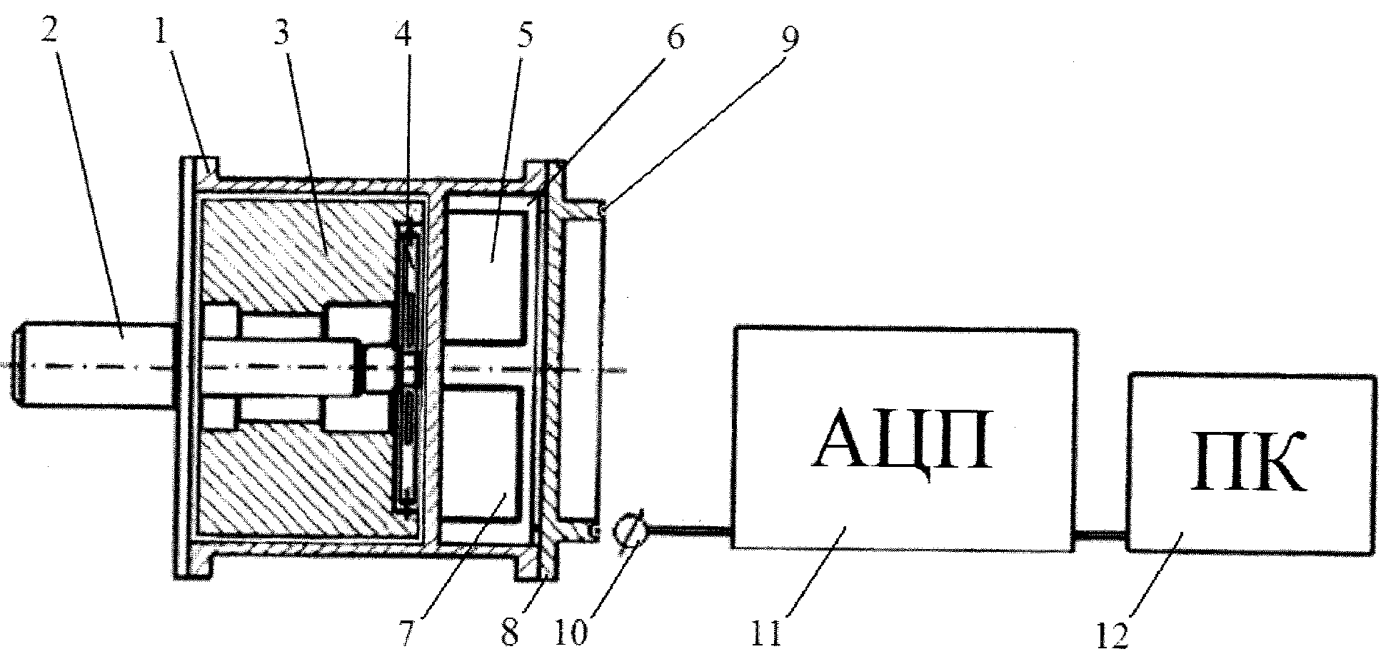RU60718U1 - Электронно-механическое устройство (торсиограф) с аналого ...