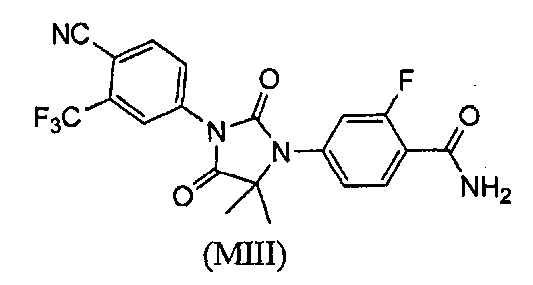 RU2548918C2 - Specific Diarylhydantoin And Diarylthiodiaryl.