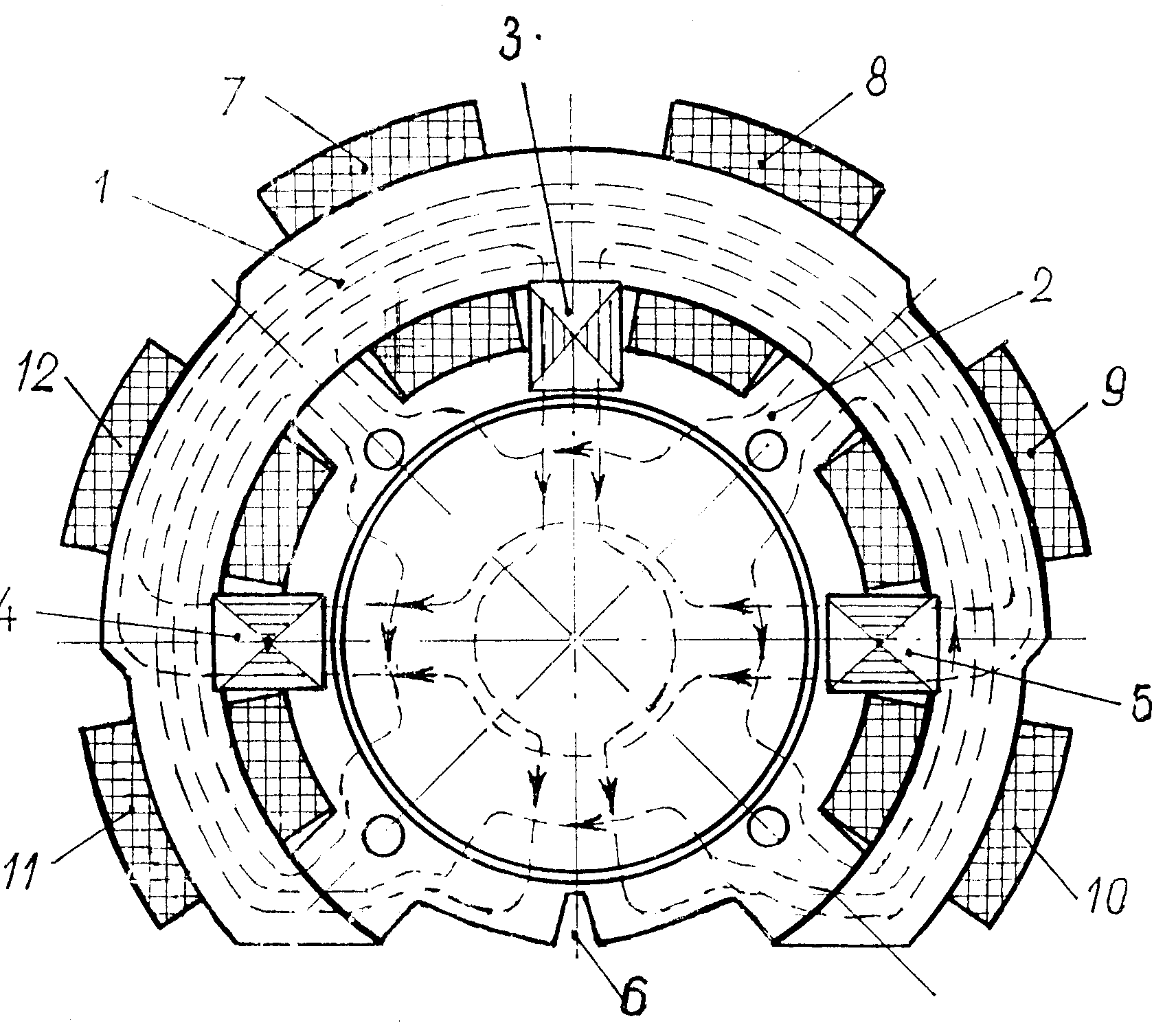 Схема генератора паз. ПАЗ статора синхронного двигателя. Нажимные кольца статора синхронного. Пазы в синхронном генераторе. Статор двухфазного генератора синхронного двигателя.