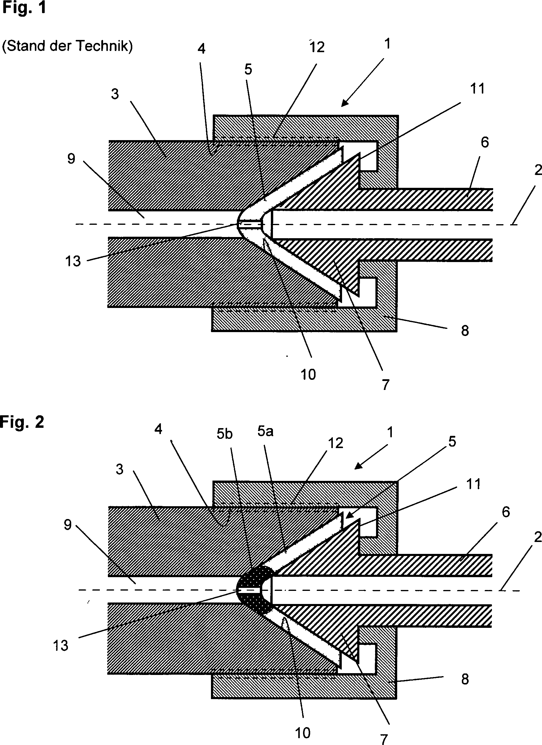 hochdruckverschraubung mit durchflussbegrenzungsanordnung