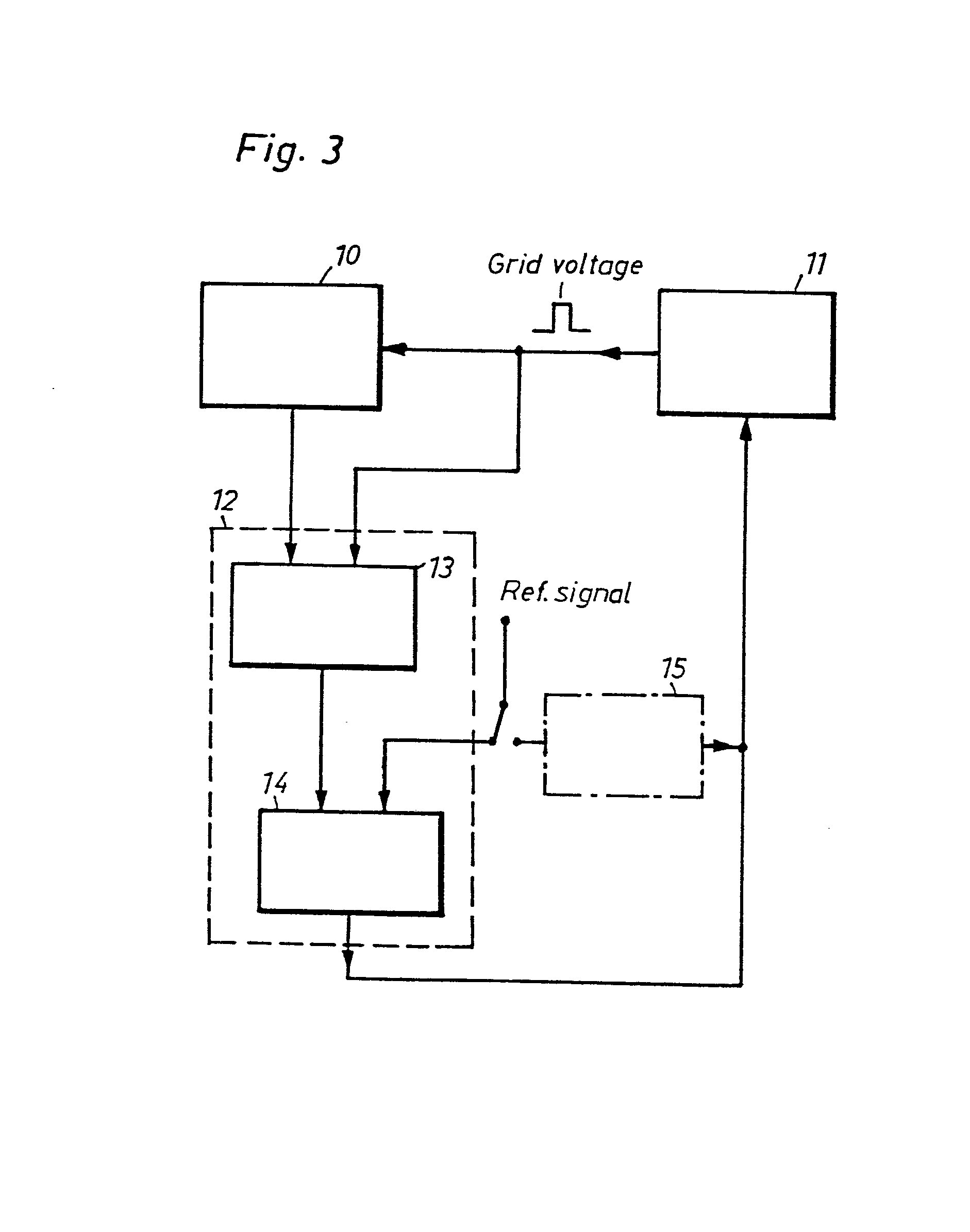 apparatus for counteracting the cathode current increase