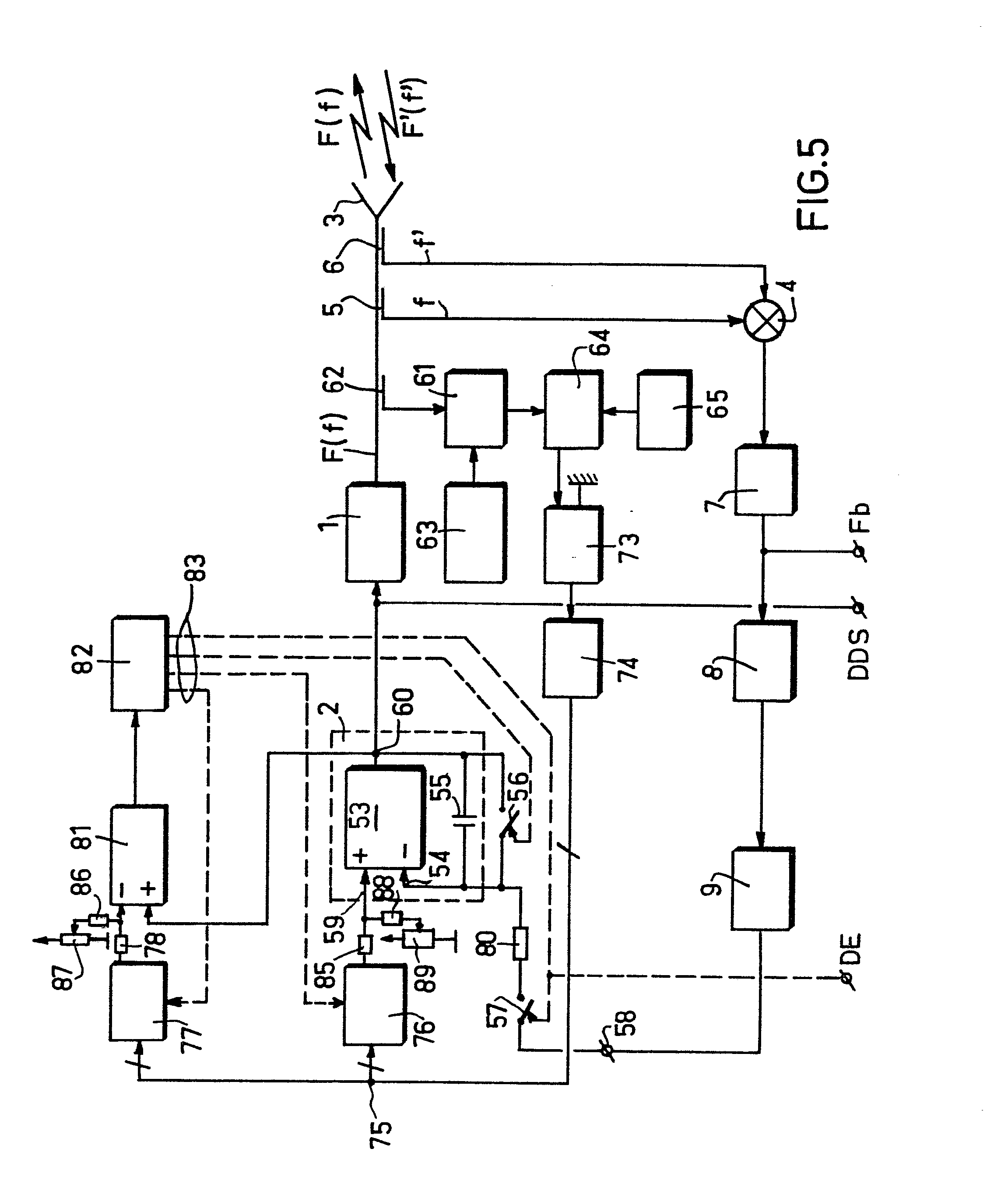 专利ep0054335a1 - method of determining distance using fmcw