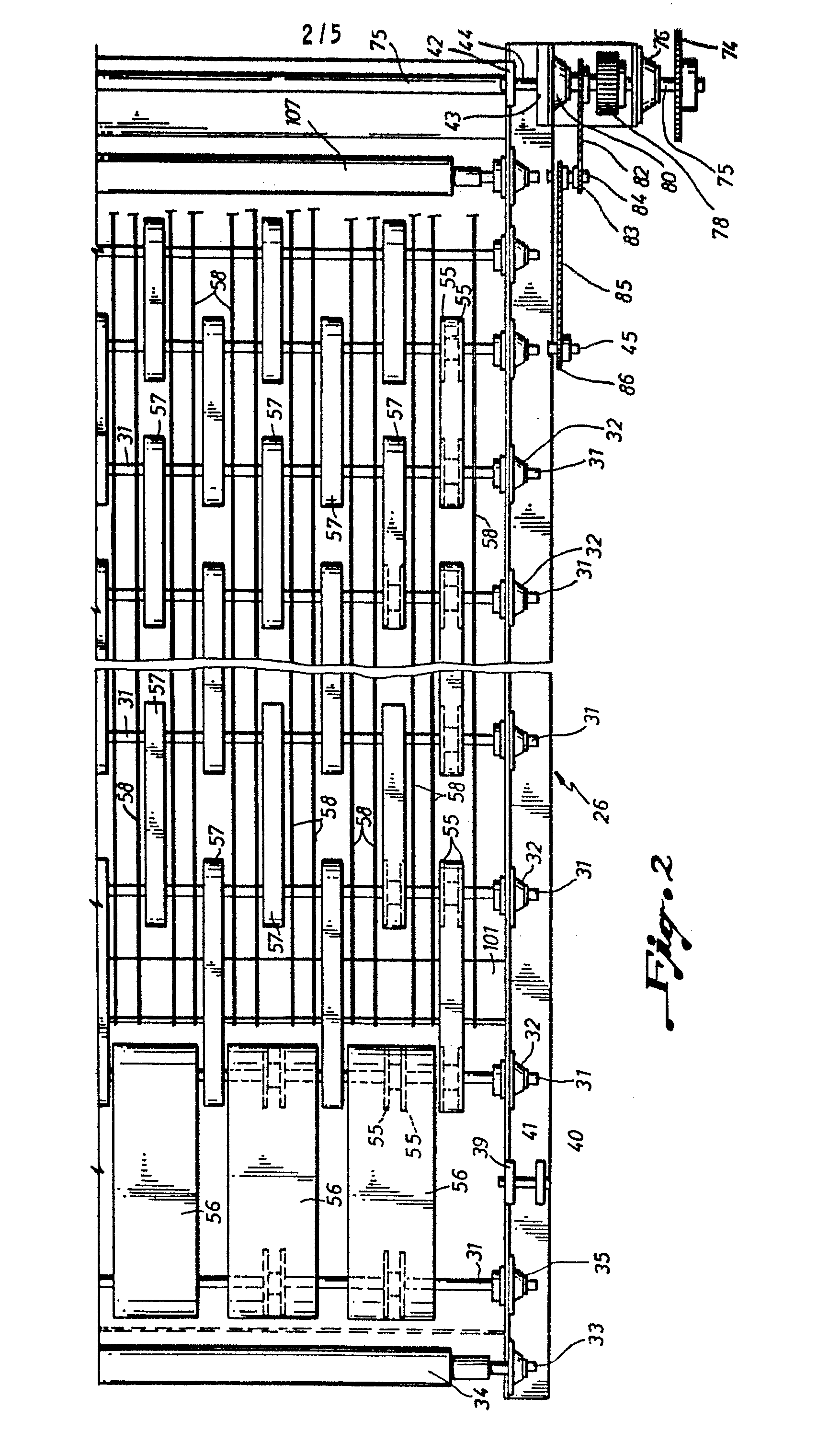 专利ep0095119a2 - high capacity mat cleaning mac