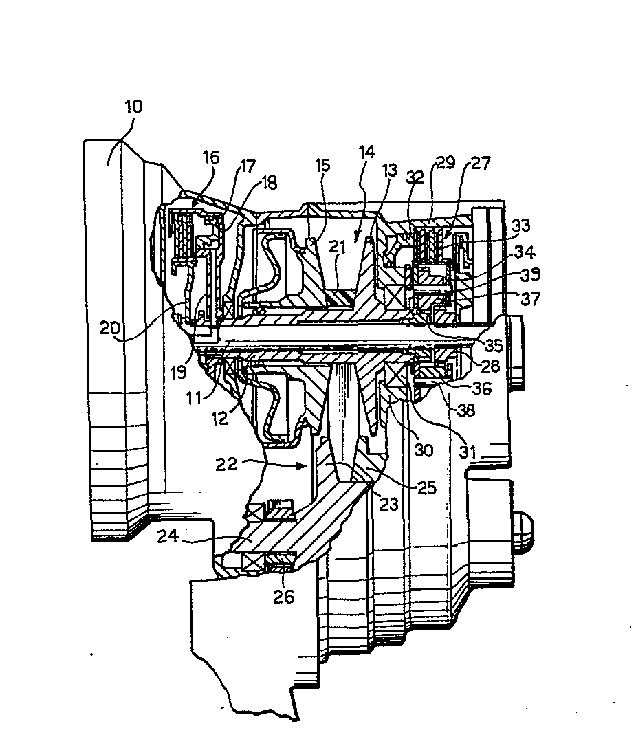 专利ep0096011a1 - drive transmission device for motor vehicles