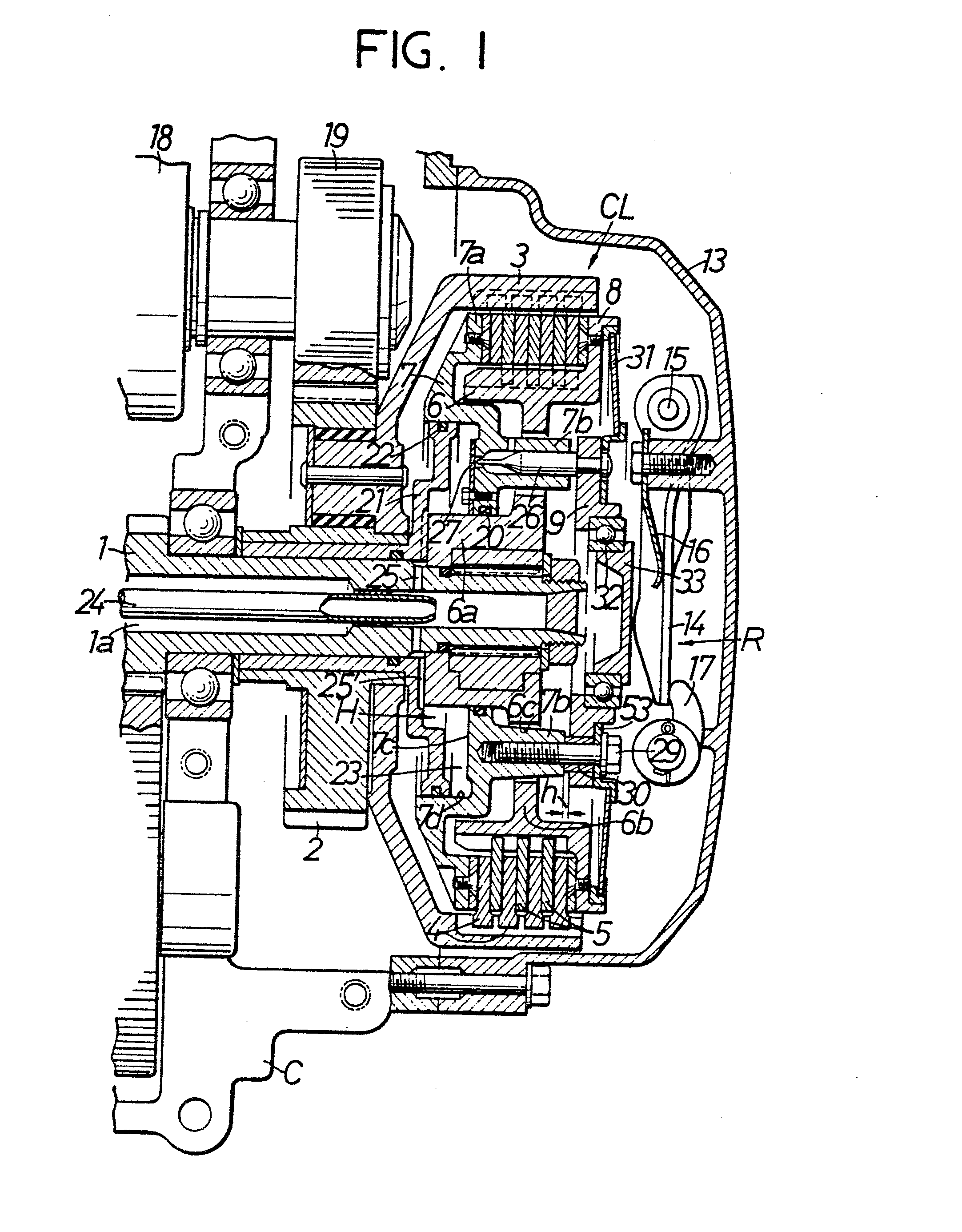 friction clutch device