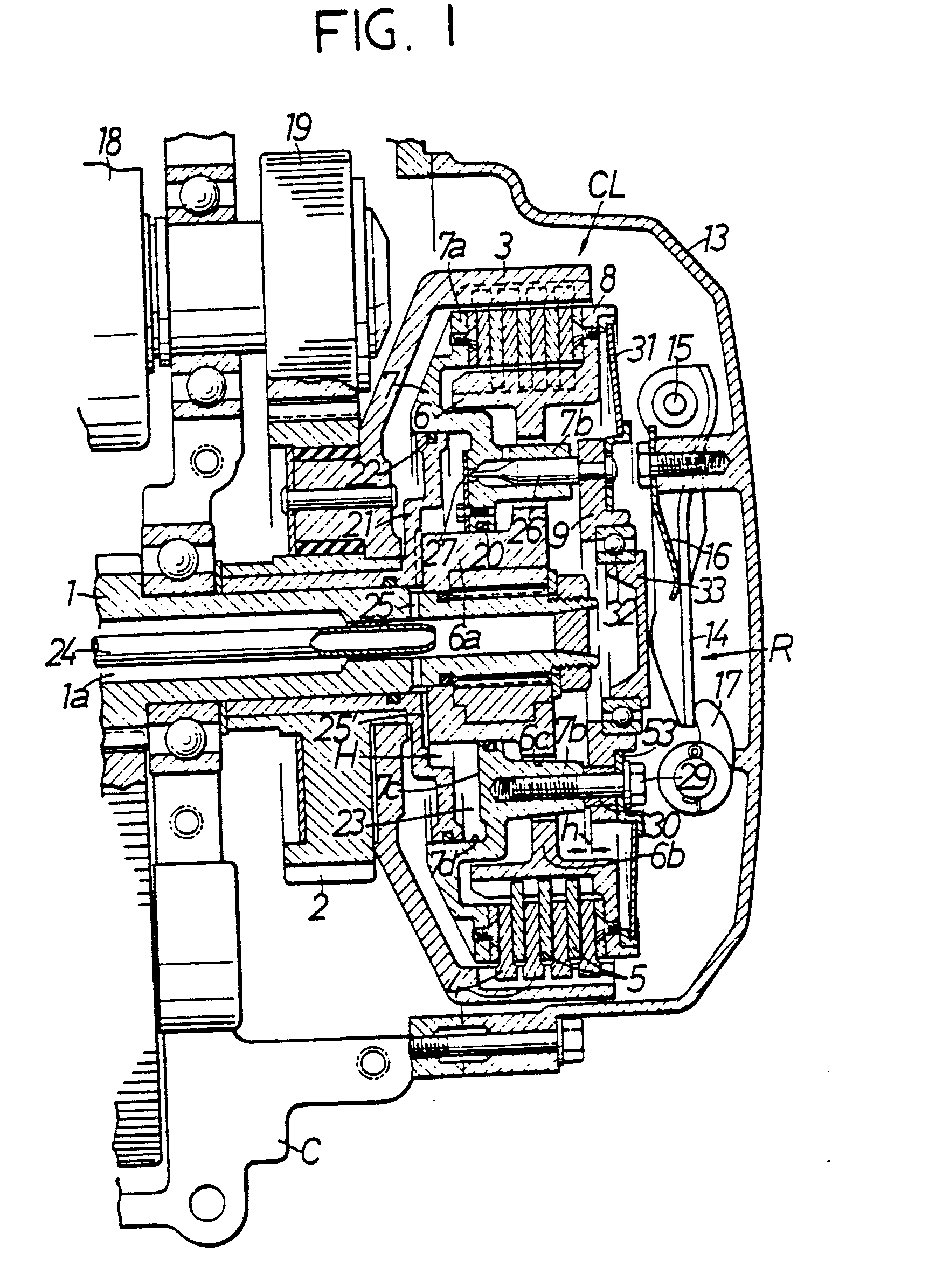 friction clutch device