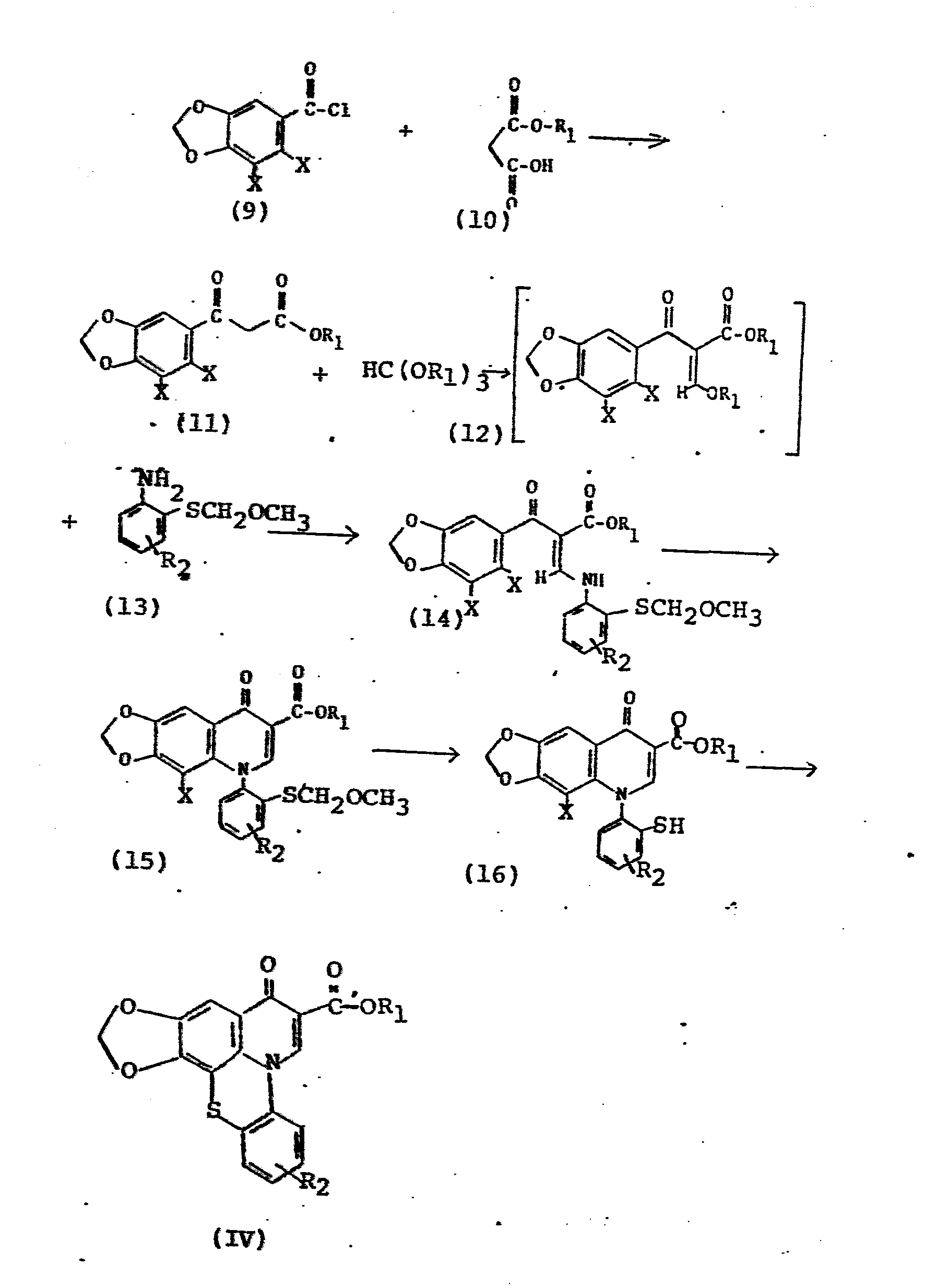 quino-benzothiazine antibacterial compounds