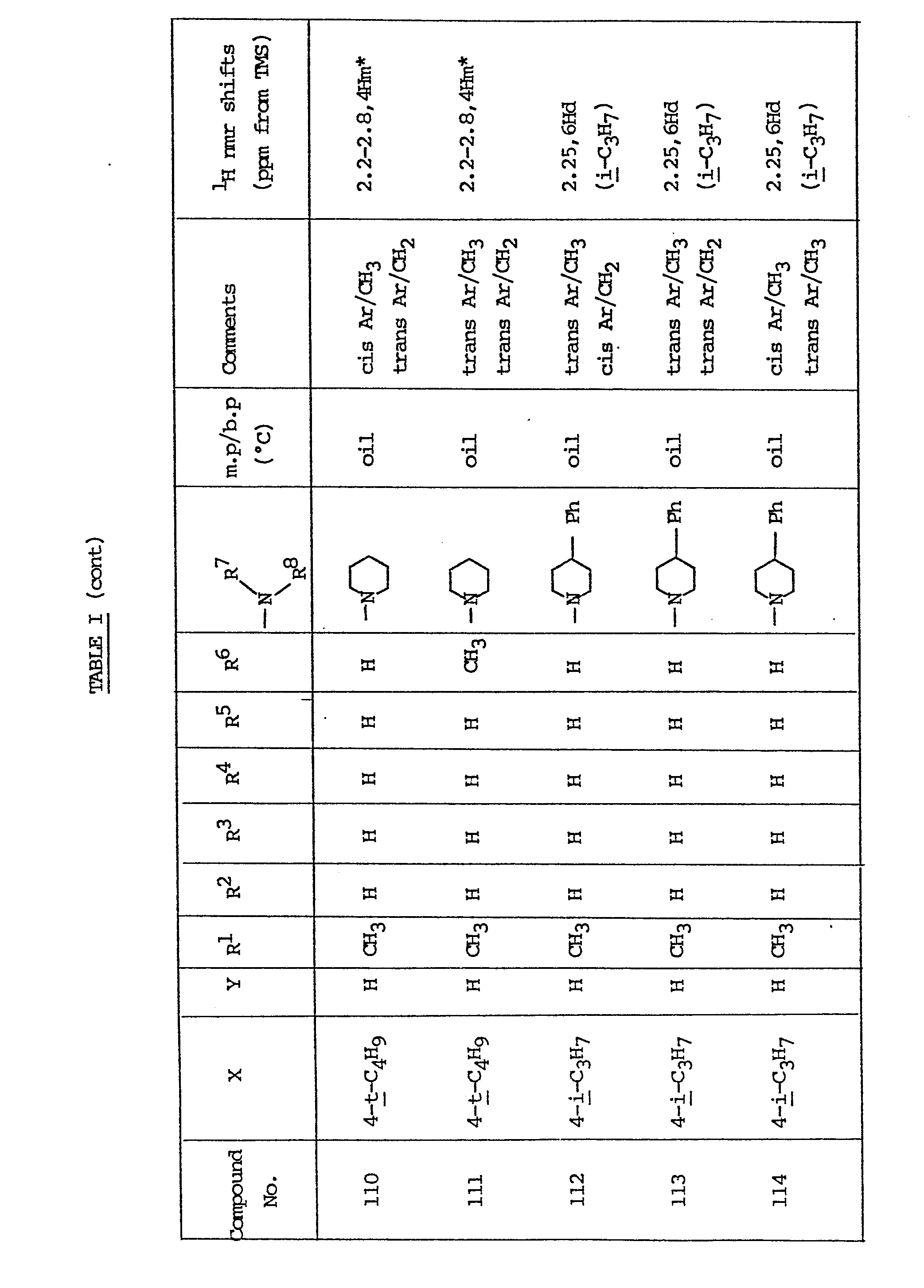 tertiary amine compounds