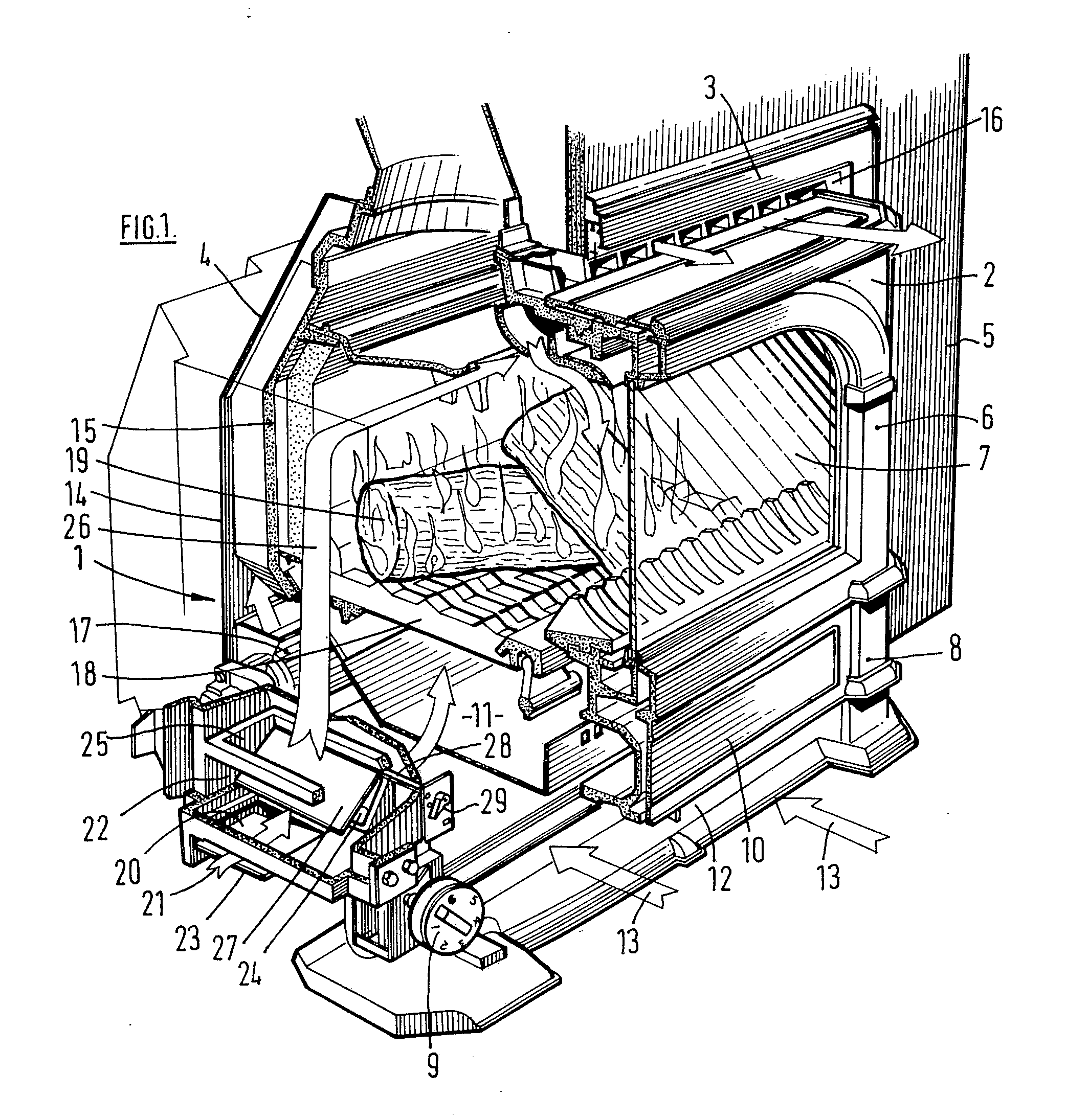 solid fuel burning space heating appliances
