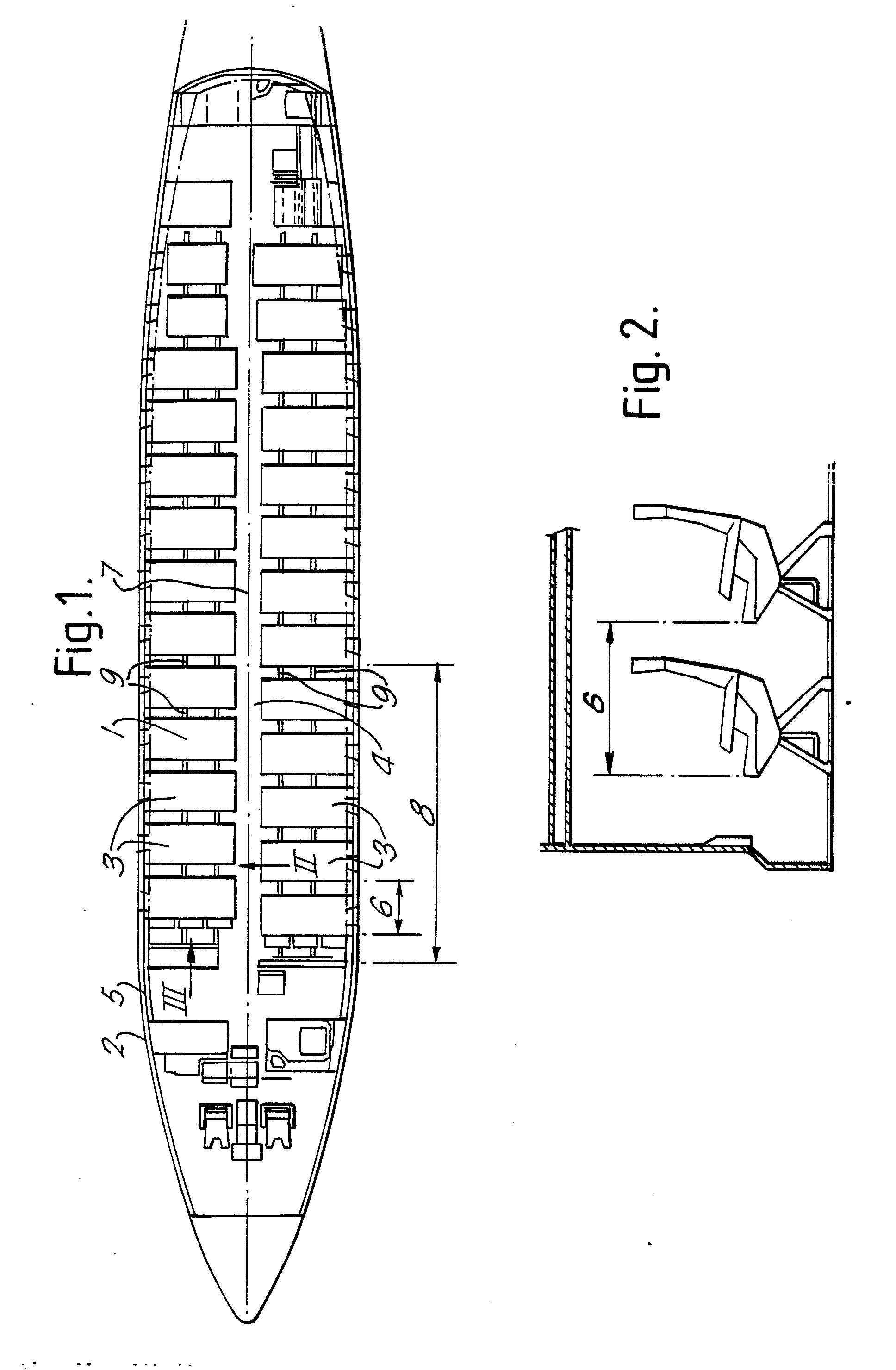 adjusting seating arrangement for aircraft