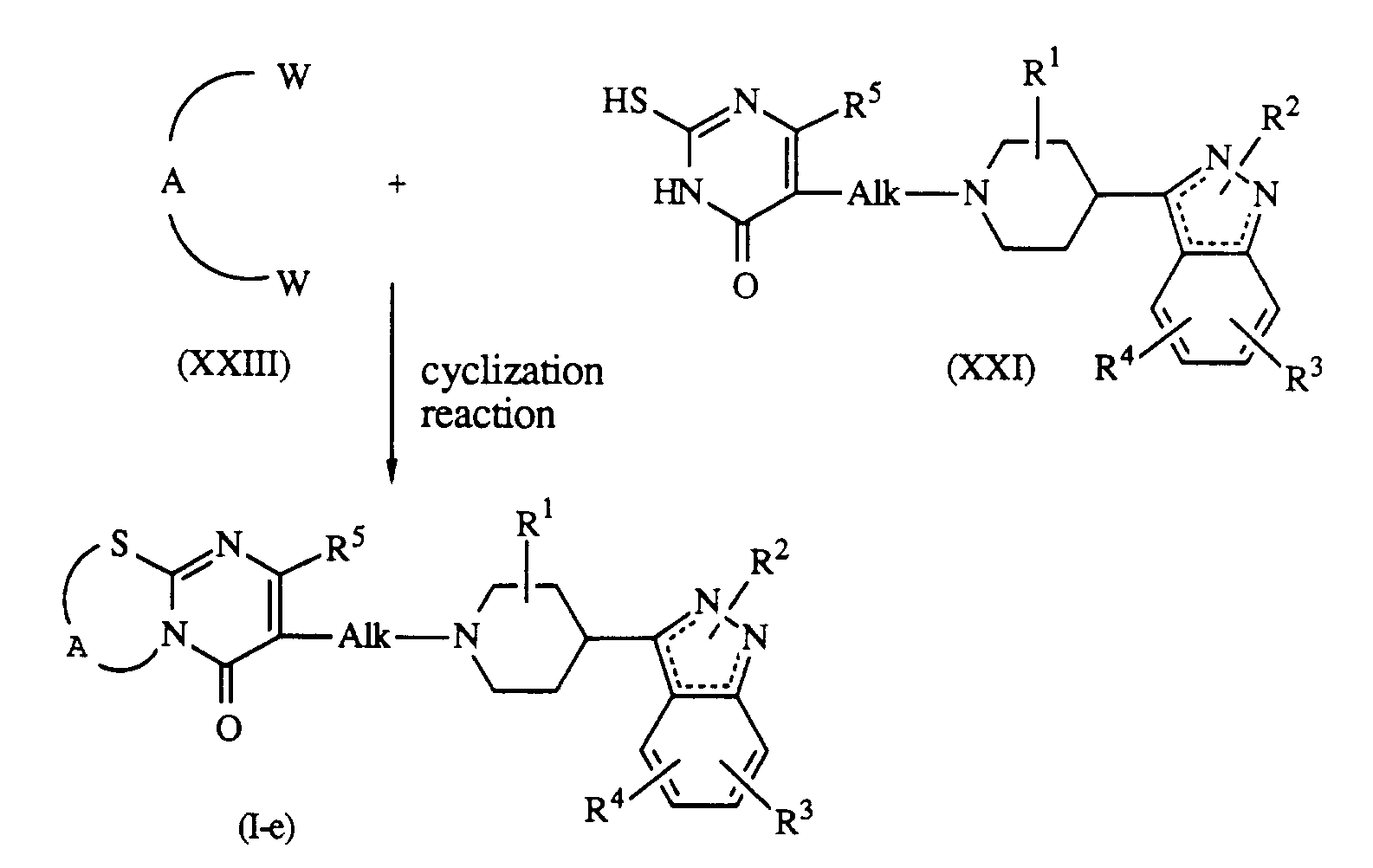 antihypertensive 3-piperidinyl-indazole derivatives
