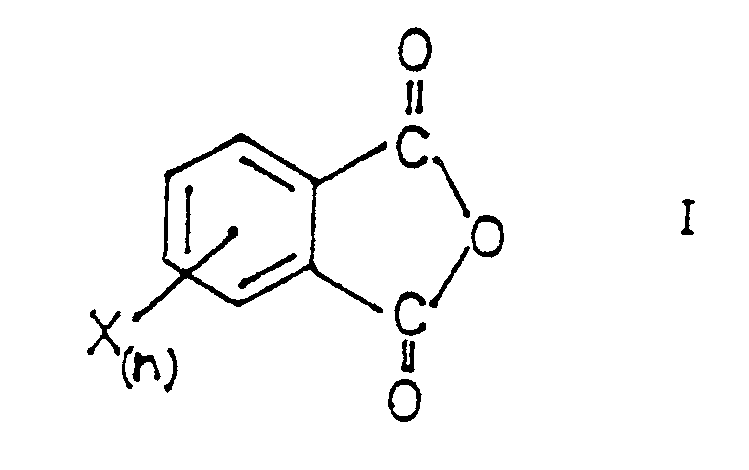 process for the preparation of halophthalic anhydrides