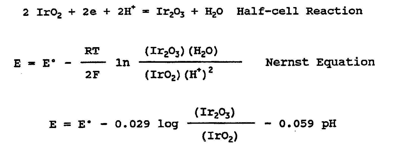 Patente Ep0433261a1 Solid State Ph Sensor Google Patentes As The Net Cur Is Passed Ratio Ir₂o₃ Iro₂ Changes Due To Oxidation Or Reduction Depending Upon Sign Of Bias