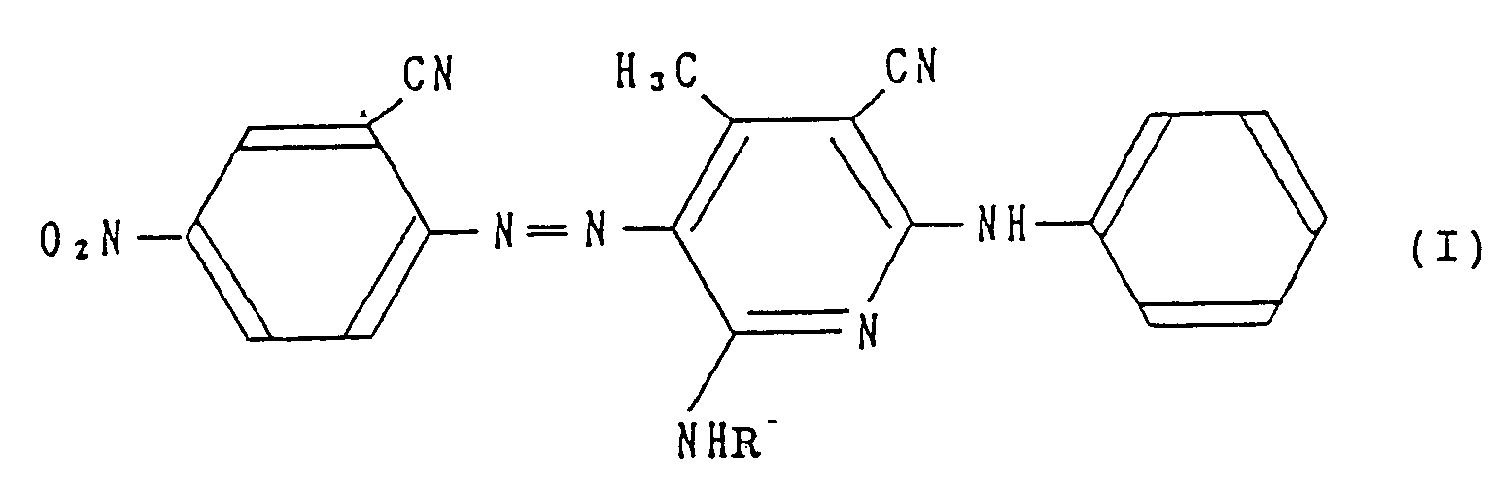 water-insoluble monoazo dyes and mixture thereof