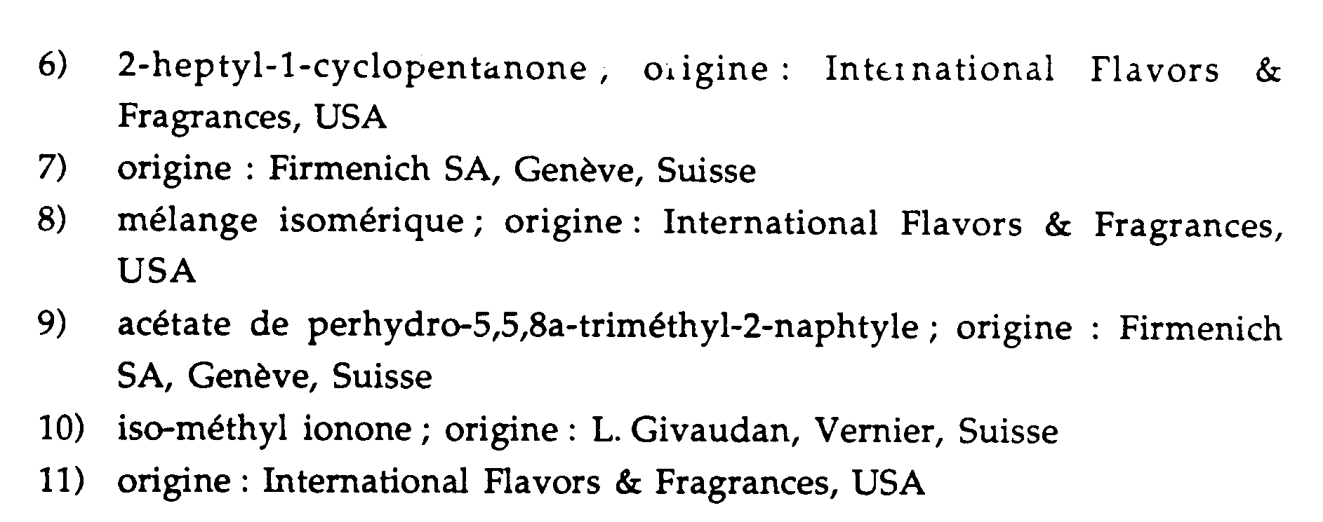 专利ep0472966b1 - esters nouveaux et leur utilisation en parfum