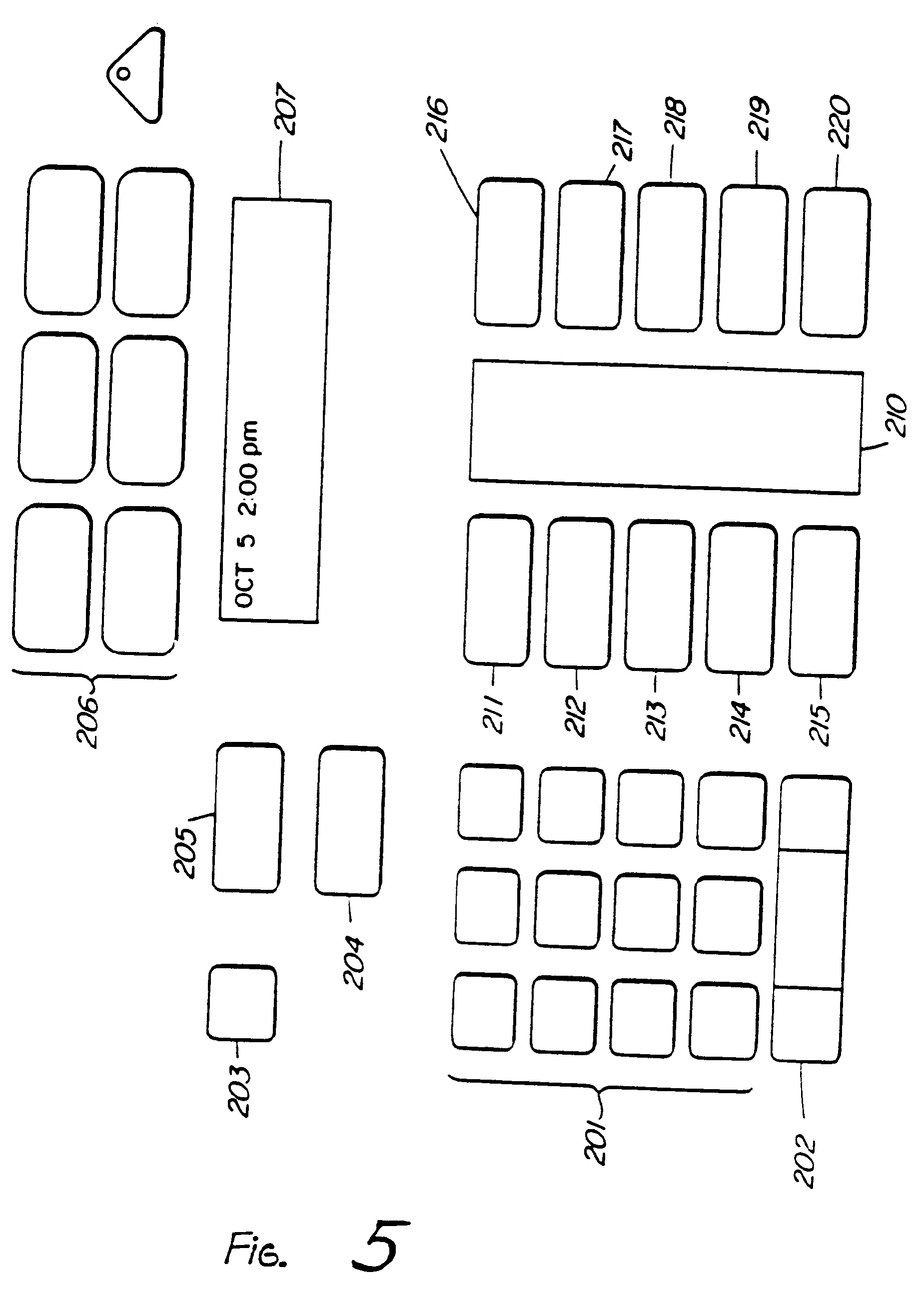 systeme de telephone prive dote dune fonction de commande
