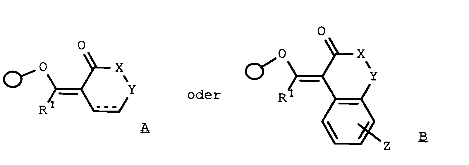 benzylenol ethers and their use as plant-protective agents