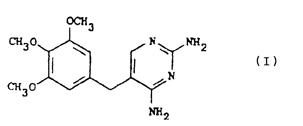 pharmaceutical formulation comprised of polymyxin-trimethoprim