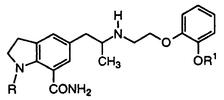 indoline compounds for the treatment of dysuria