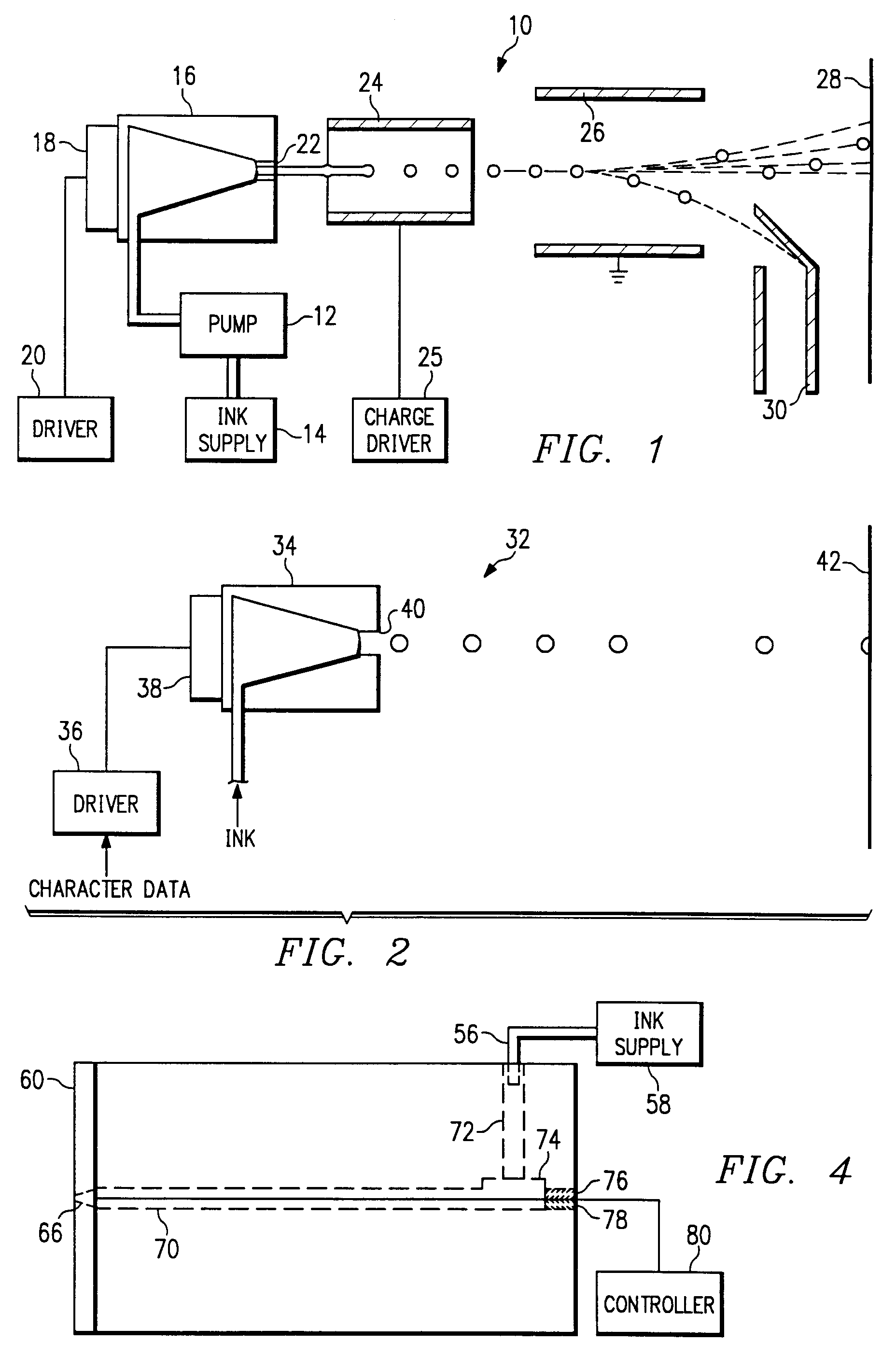 high density ink jet printhead with double-u channel actuator