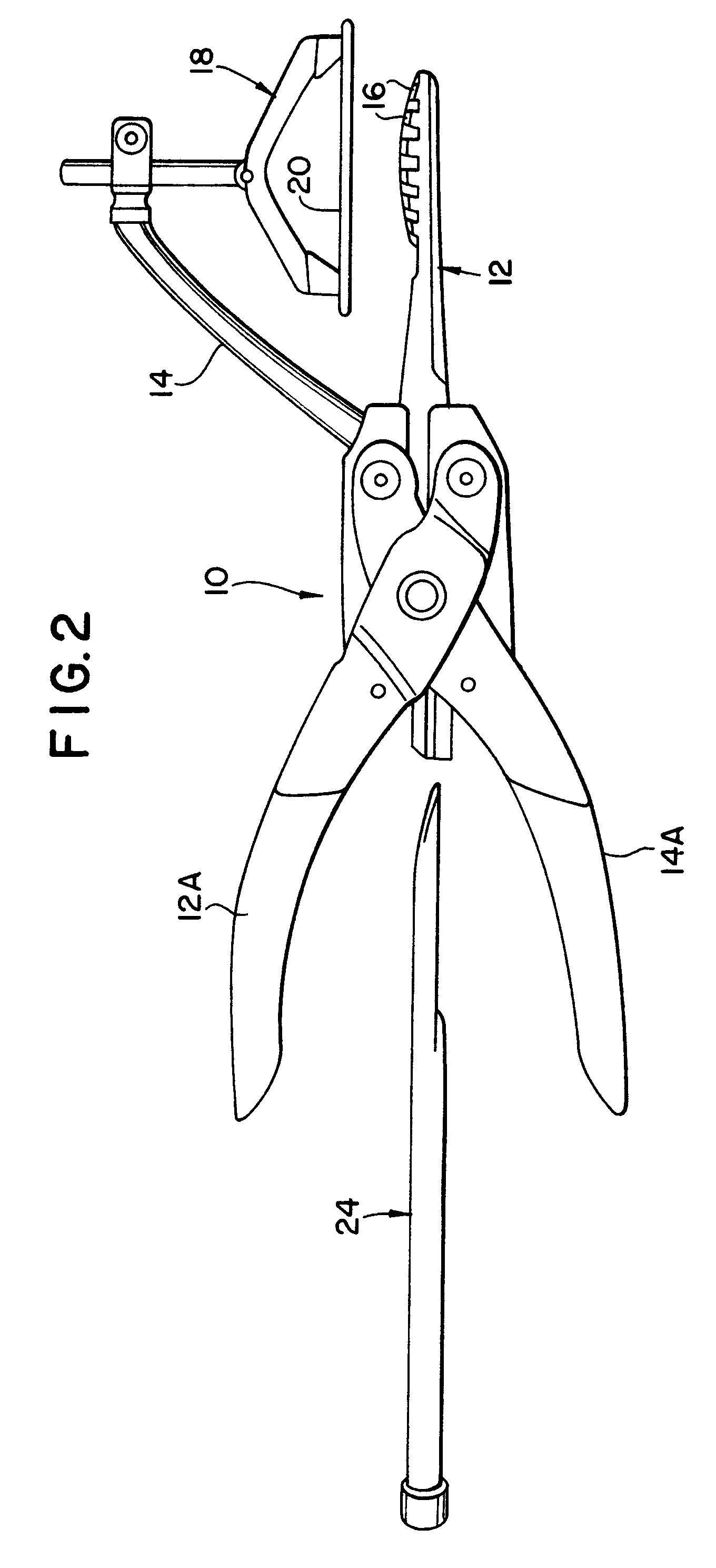 instrument for selective cutting of the flexor retinaculum