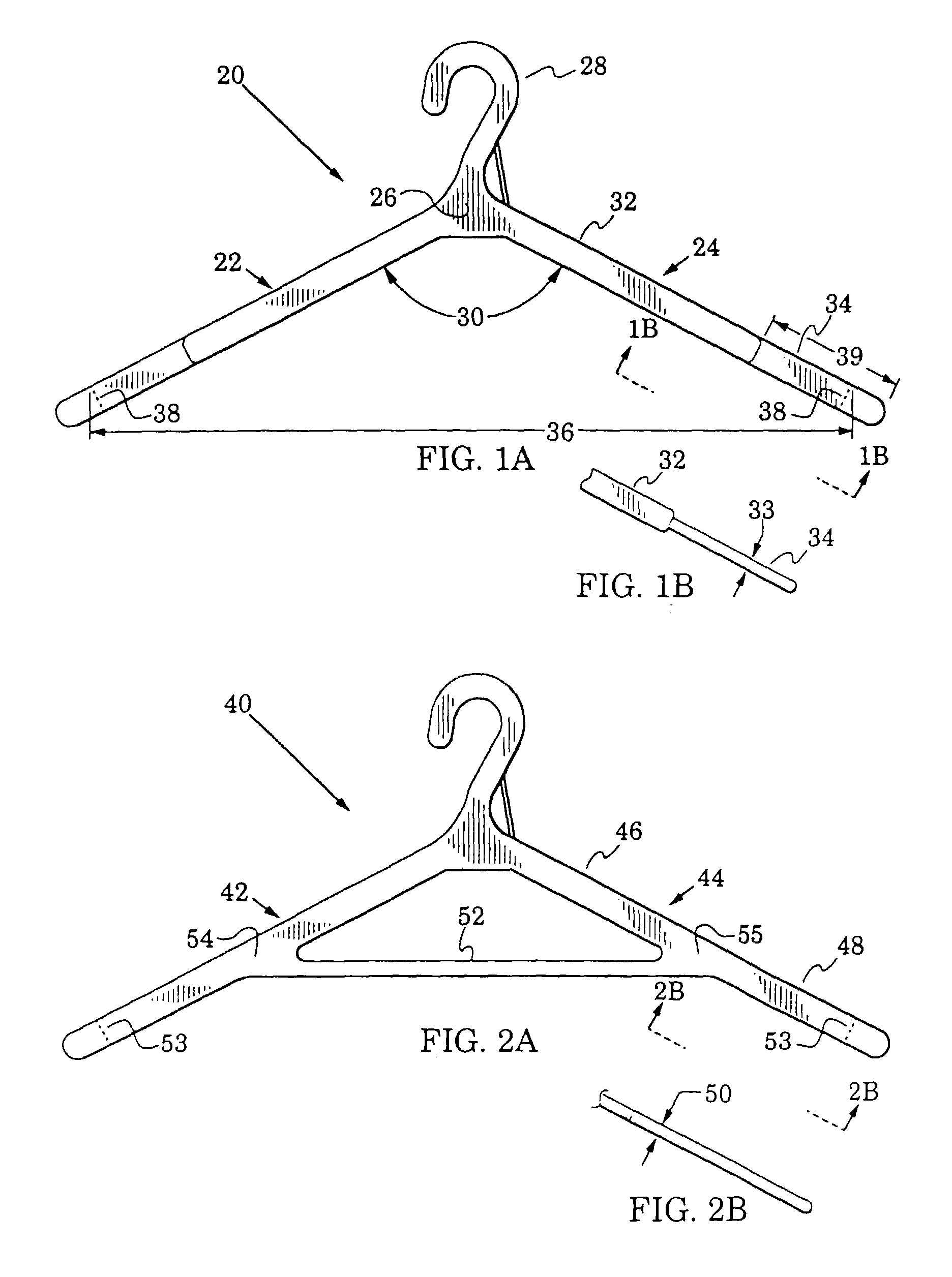 Patent EP0683999B1 Garment hanger Google Patents
