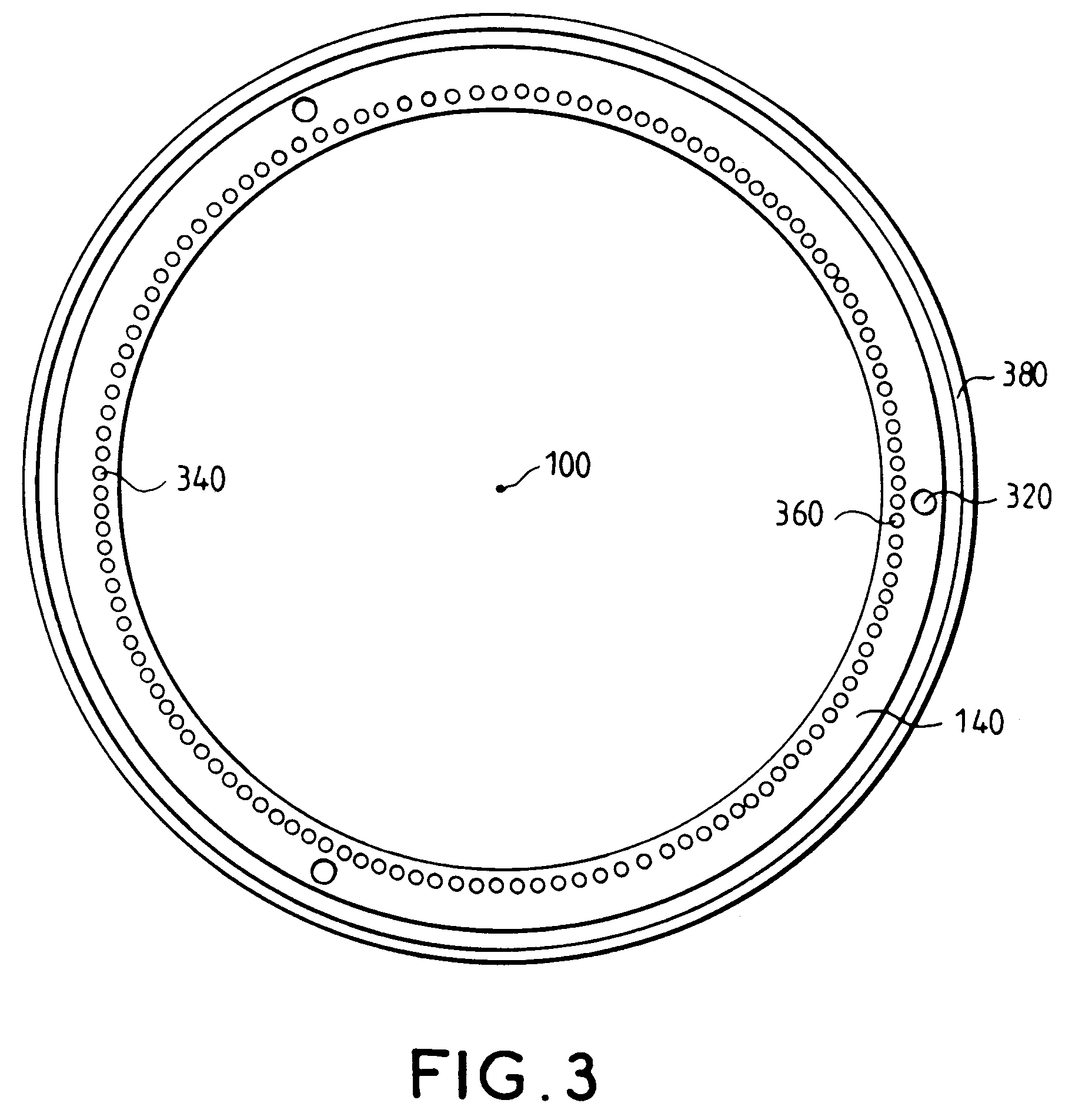 tube électronique à vide de très forte puissance à anode ref
