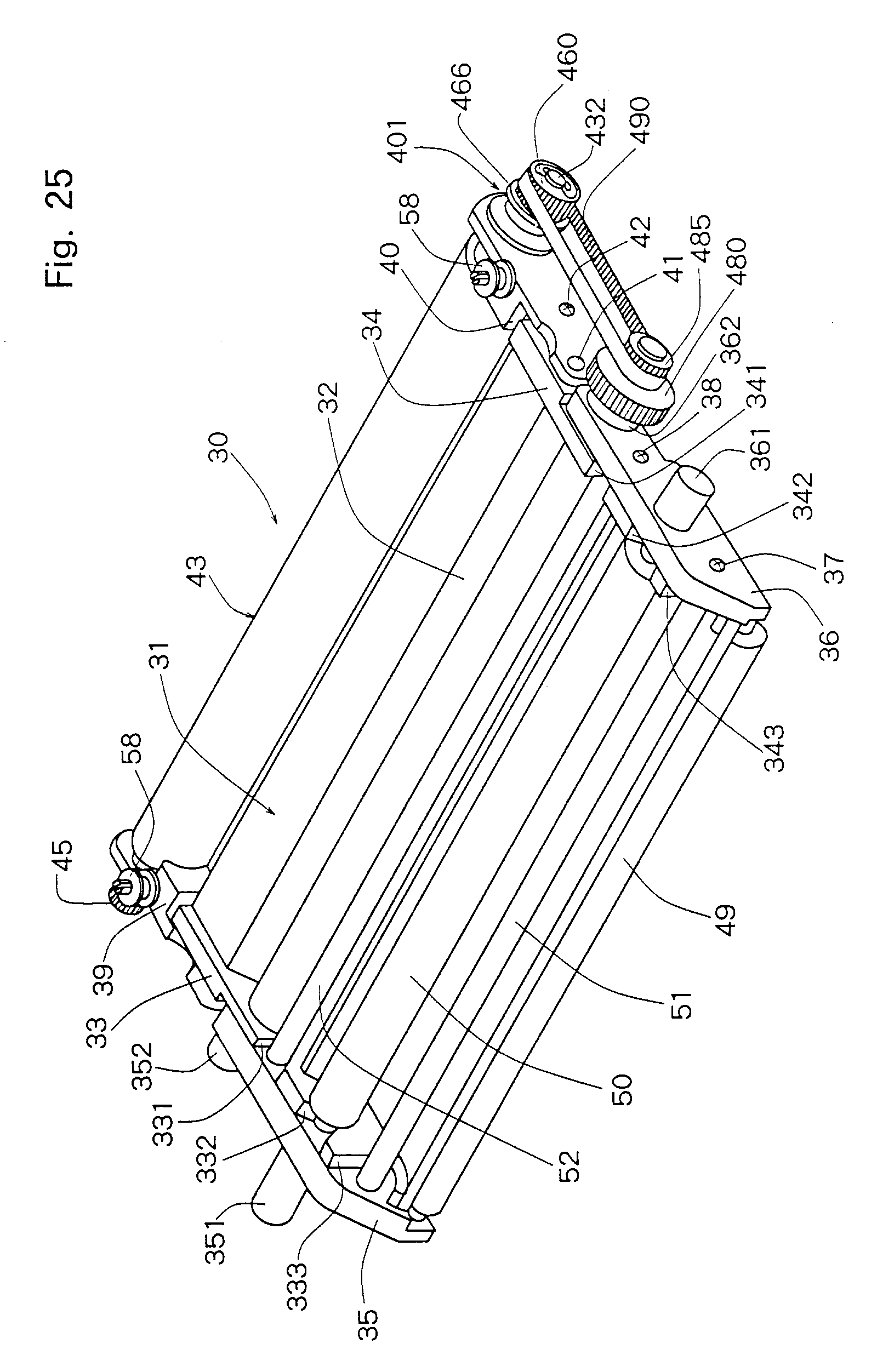 transfer device of image forming machine