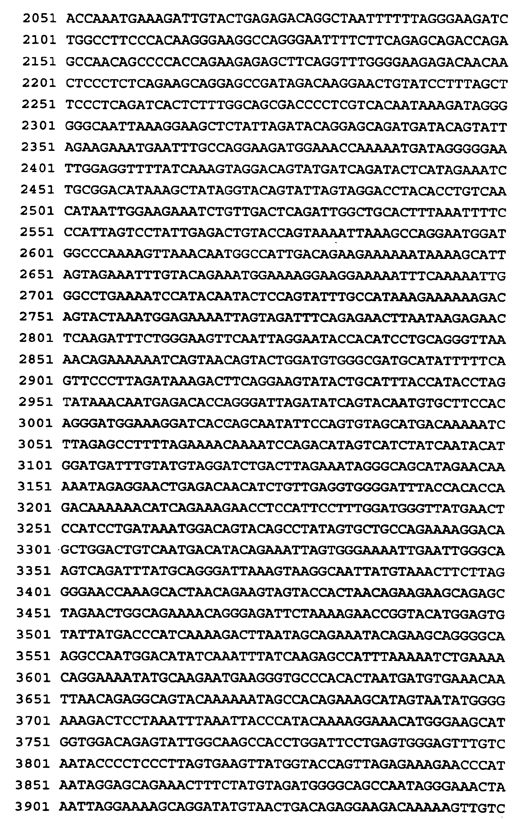non-pathogenic strains of hiv-1
